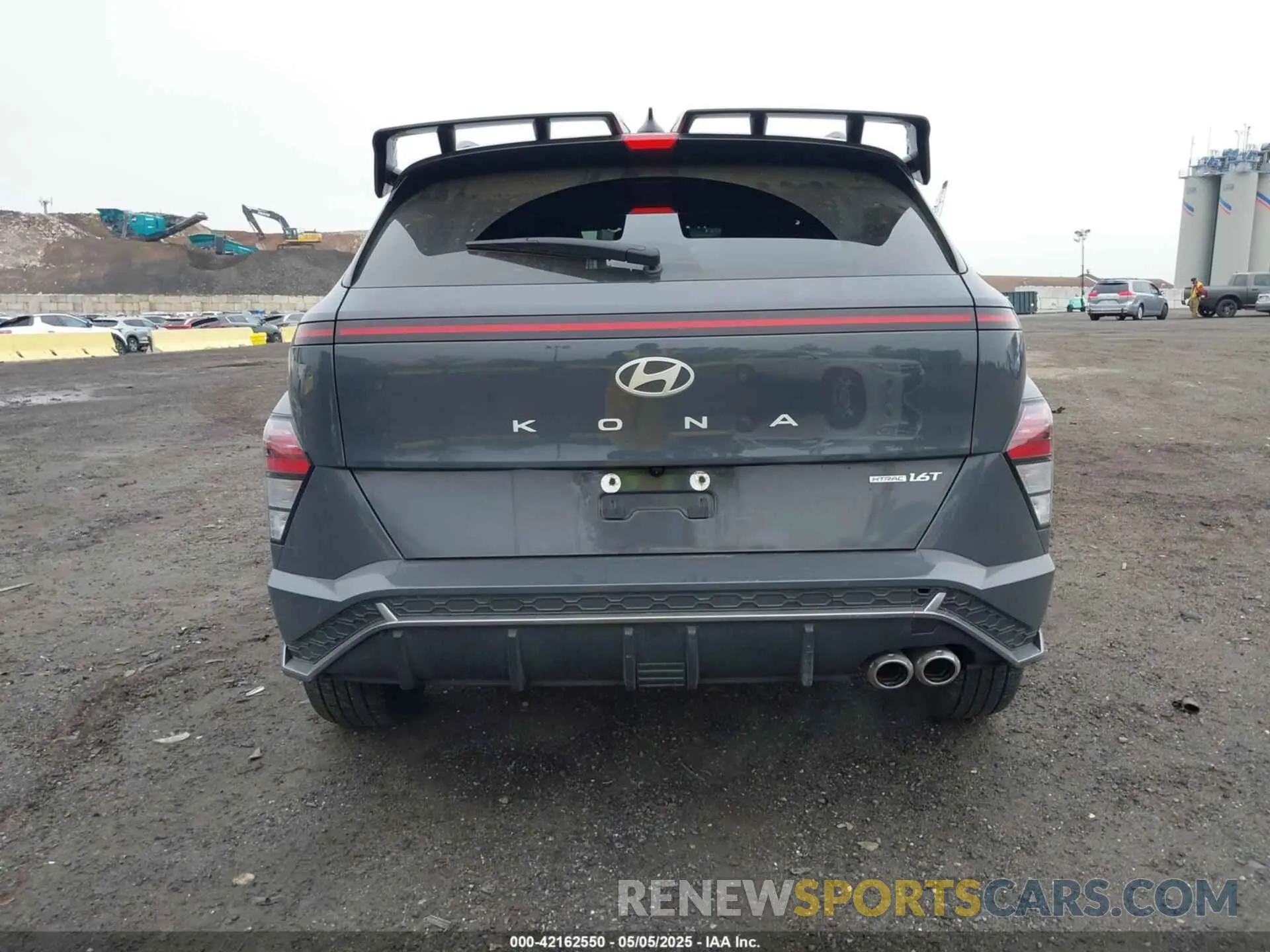 16 fotografías del automóvil dañado KM8HACA34RU087073 HYUNDAI KONA 2024