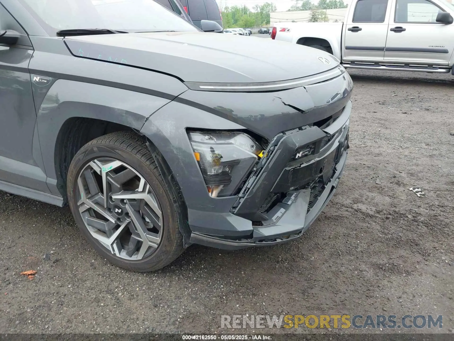 17 fotografías del automóvil dañado KM8HACA34RU087073 HYUNDAI KONA 2024