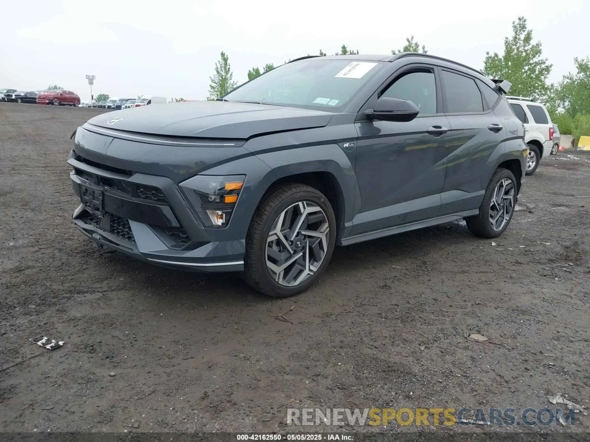 2 fotografías del automóvil dañado KM8HACA34RU087073 HYUNDAI KONA 2024