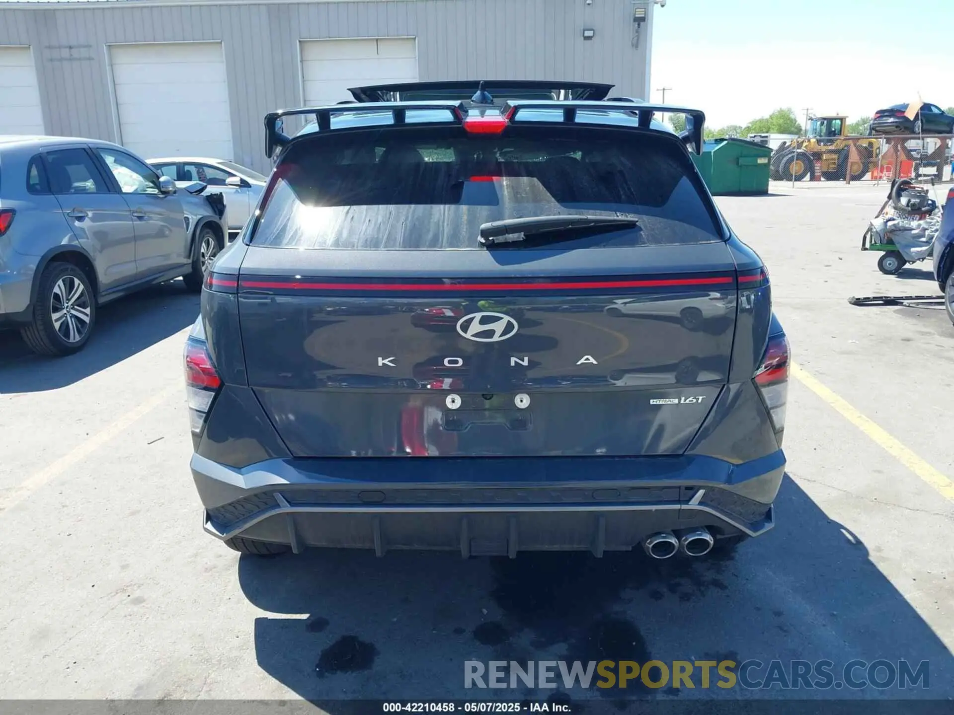 15 fotografías del automóvil dañado KM8HACA35RU066992 HYUNDAI KONA 2024