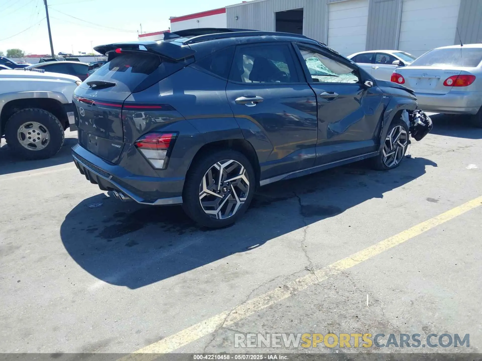 4 fotografías del automóvil dañado KM8HACA35RU066992 HYUNDAI KONA 2024