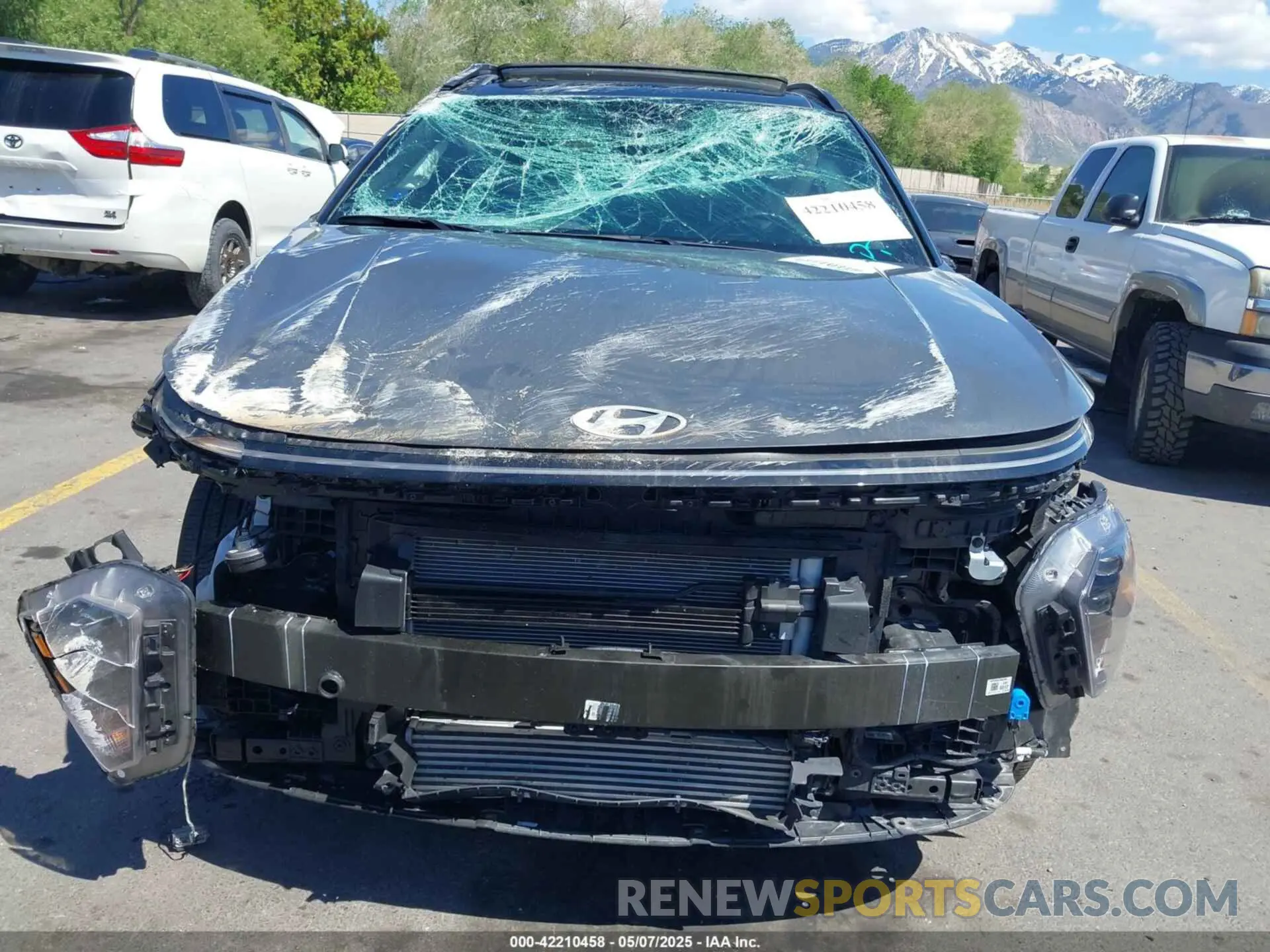 6 fotografías del automóvil dañado KM8HACA35RU066992 HYUNDAI KONA 2024