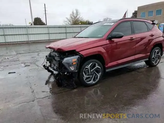 14 fotografías del automóvil dañado KM8HACA3XRU055454 HYUNDAI KONA 2024