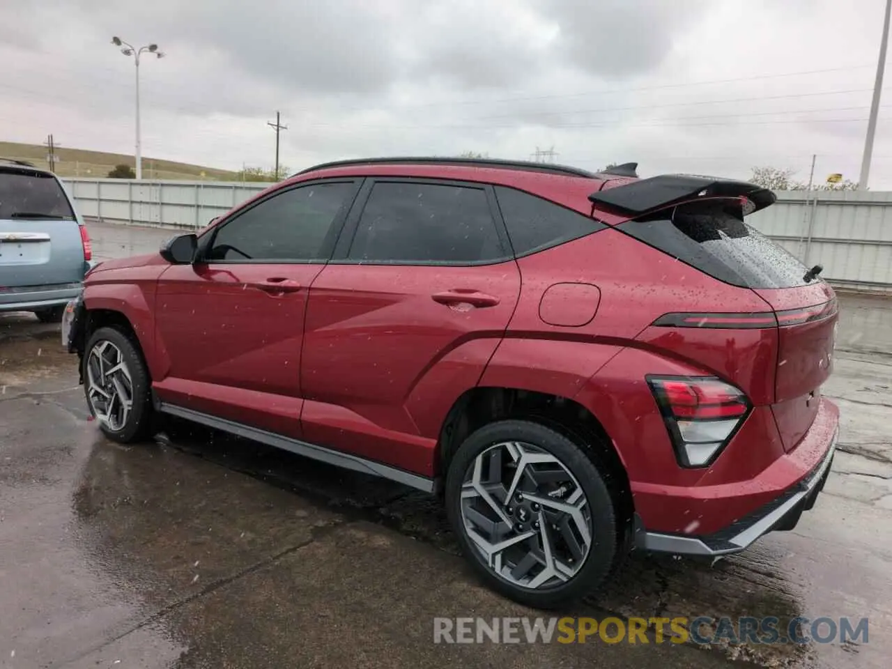 2 fotografías del automóvil dañado KM8HACA3XRU055454 HYUNDAI KONA 2024