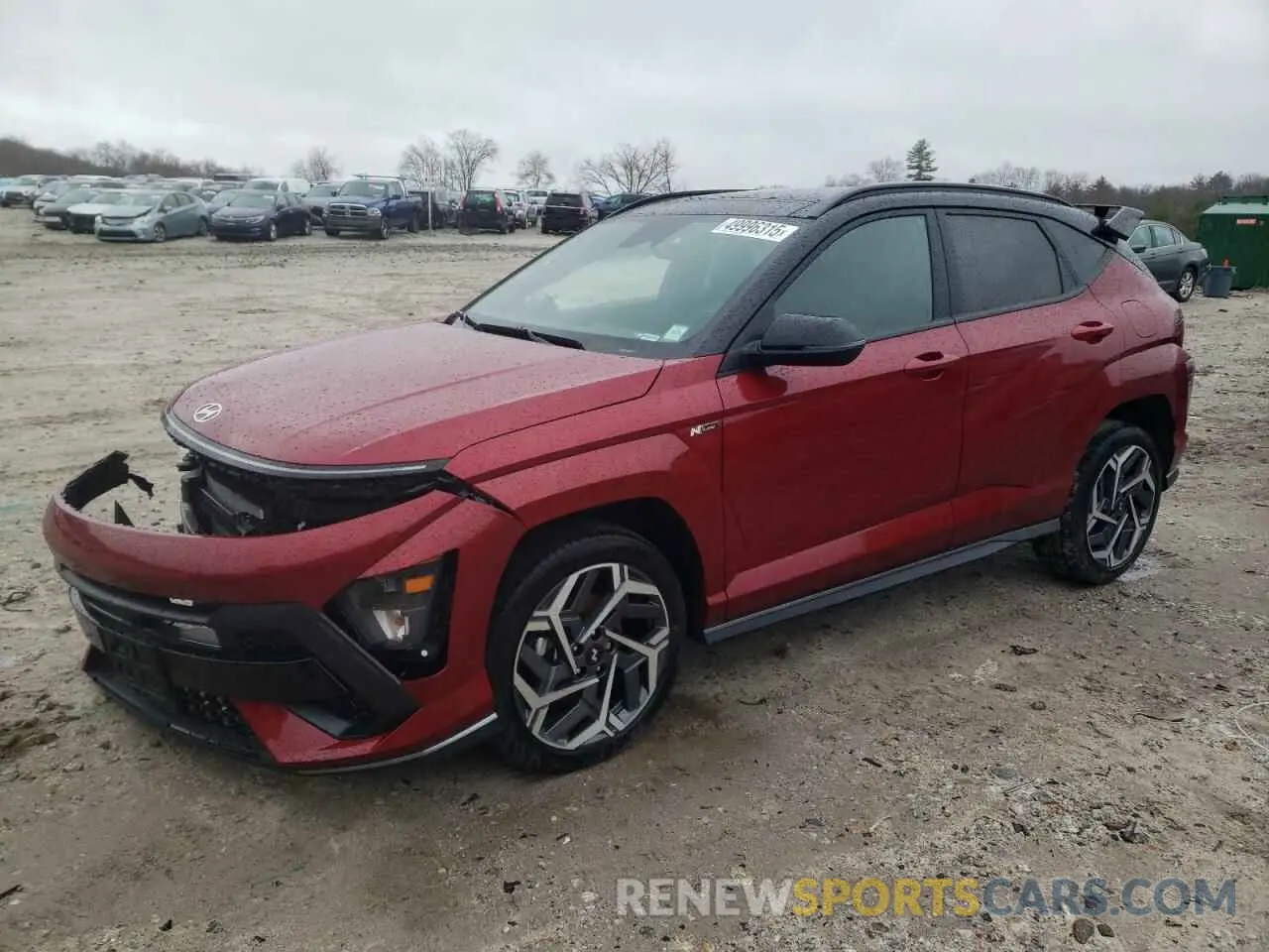 1 fotografías del automóvil dañado KM8HACA3XRU118164 HYUNDAI KONA 2024