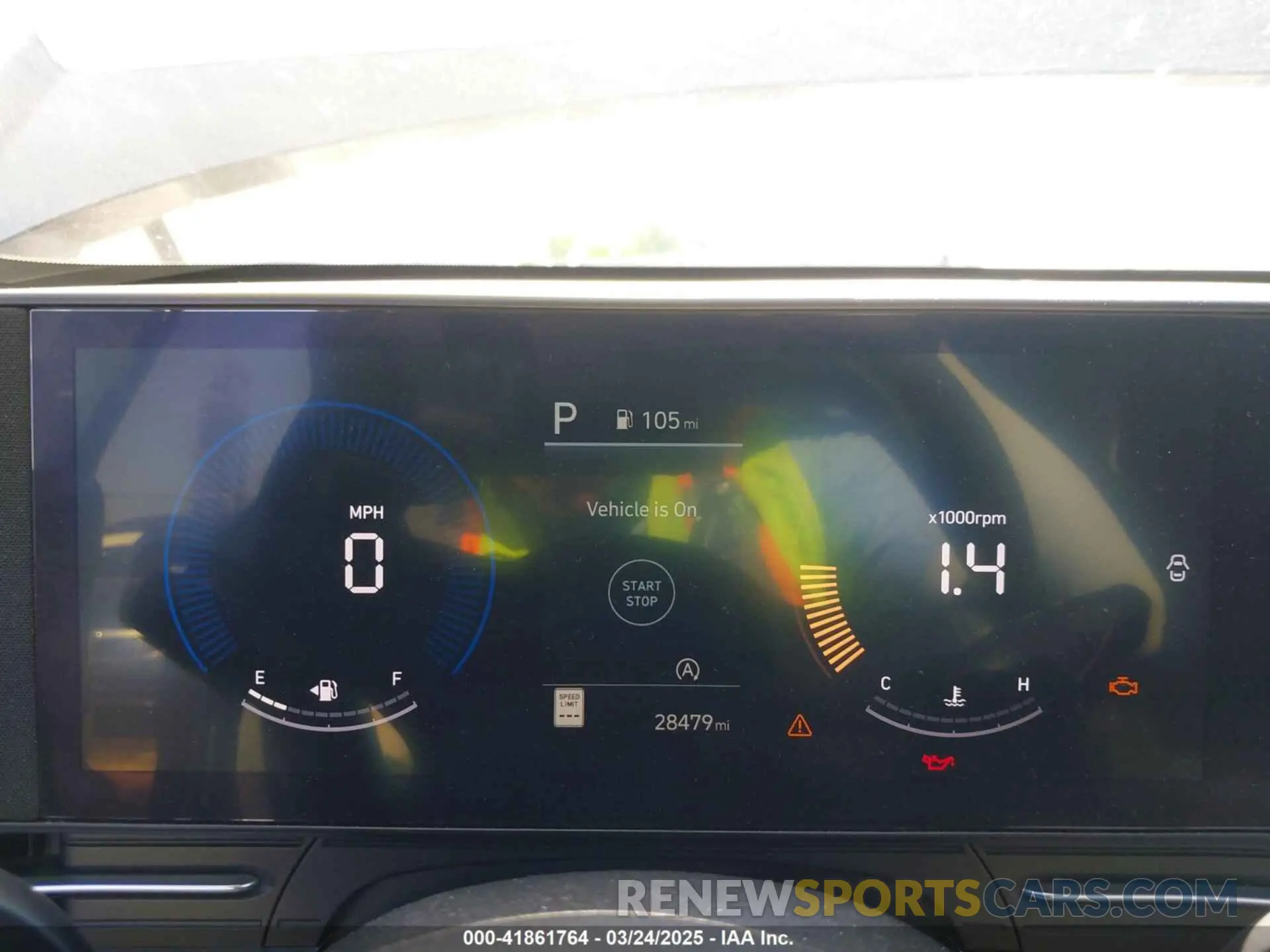 7 fotografías del automóvil dañado KM8HACAB2RU070067 HYUNDAI KONA 2024