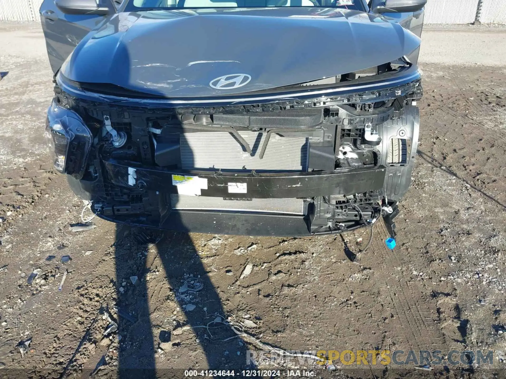 6 fotografías del automóvil dañado KM8HACAB3RU119938 HYUNDAI KONA 2024