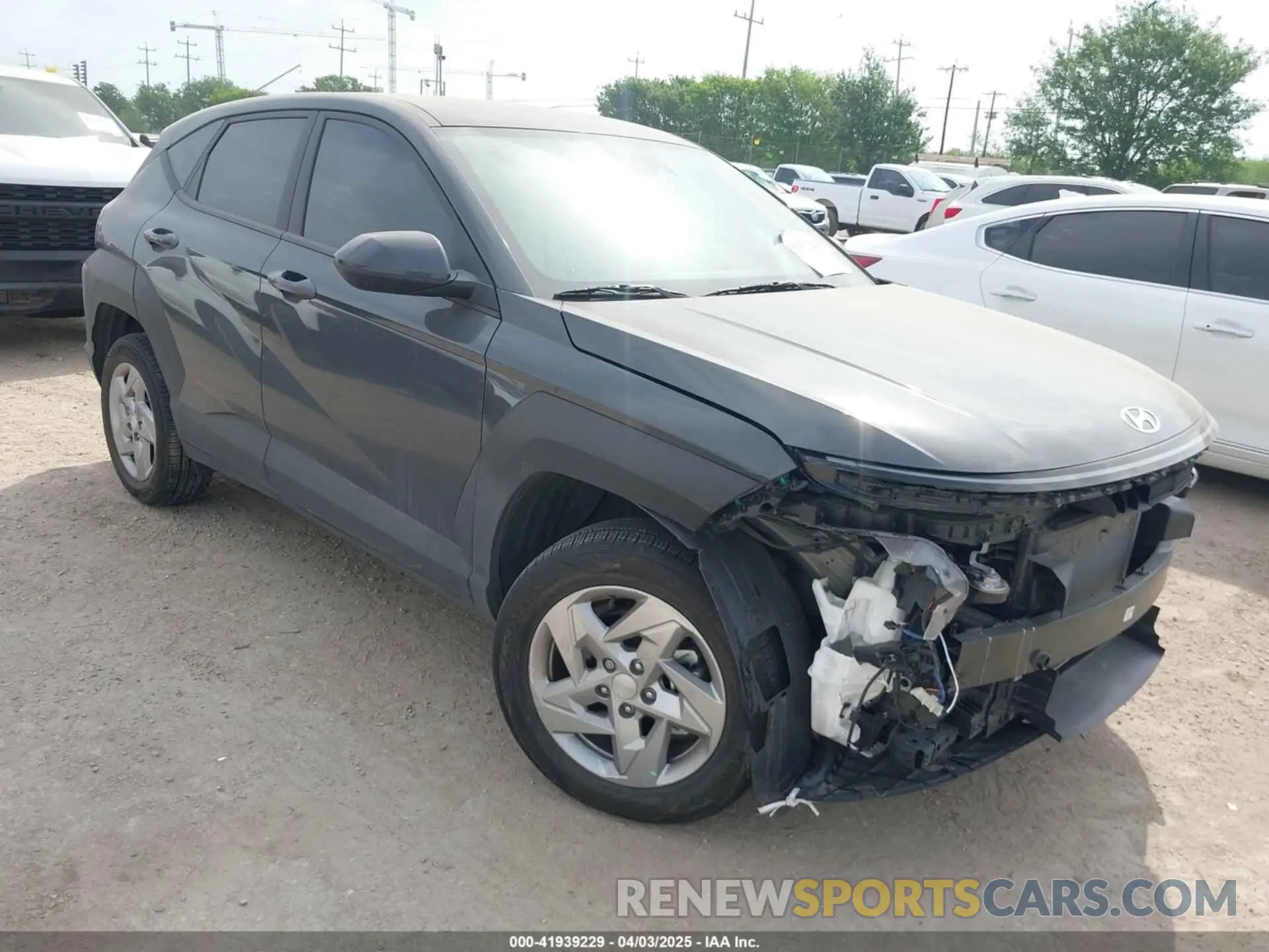 1 fotografías del automóvil dañado KM8HACAB6RU146471 HYUNDAI KONA 2024