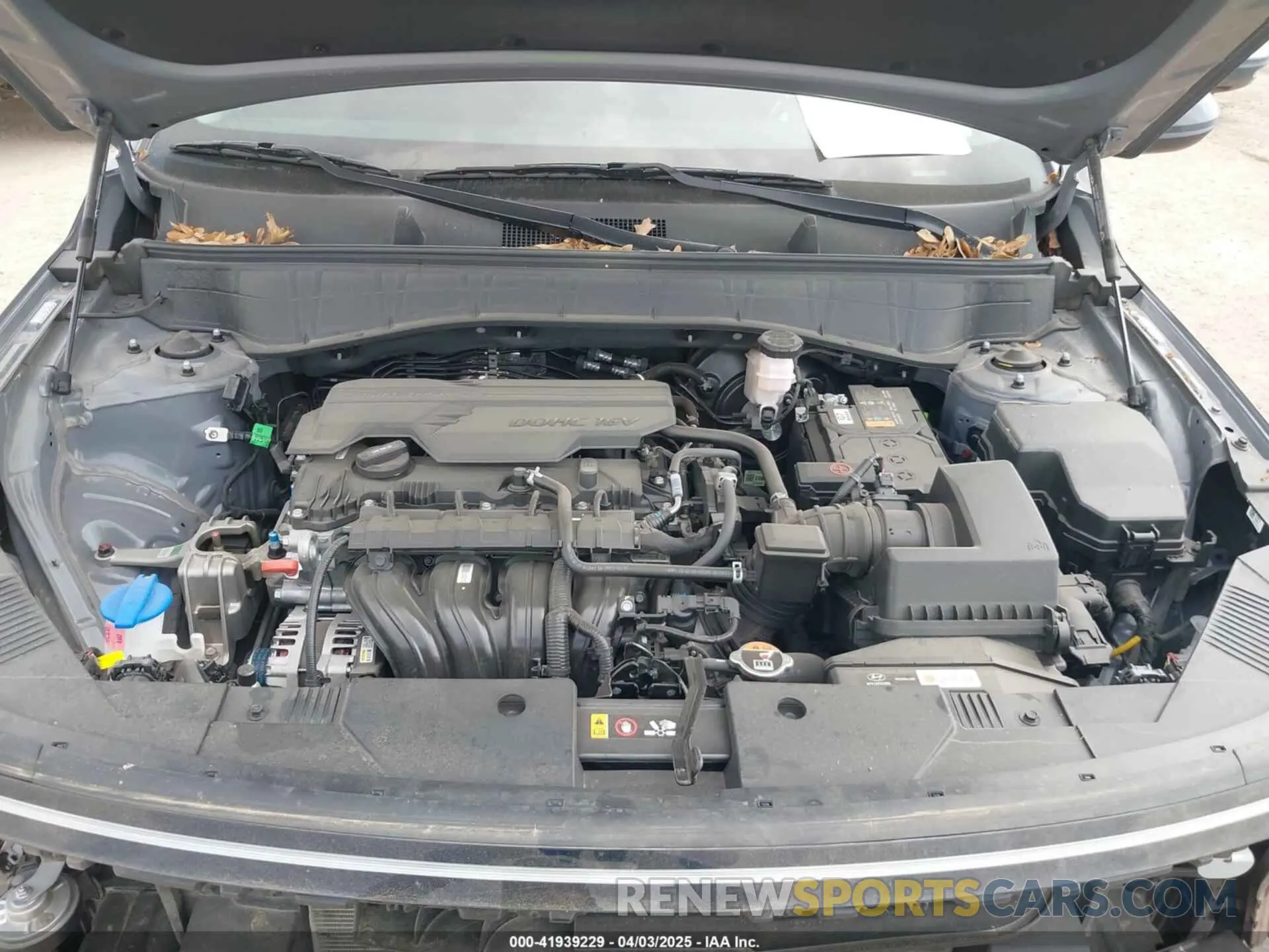10 fotografías del automóvil dañado KM8HACAB6RU146471 HYUNDAI KONA 2024