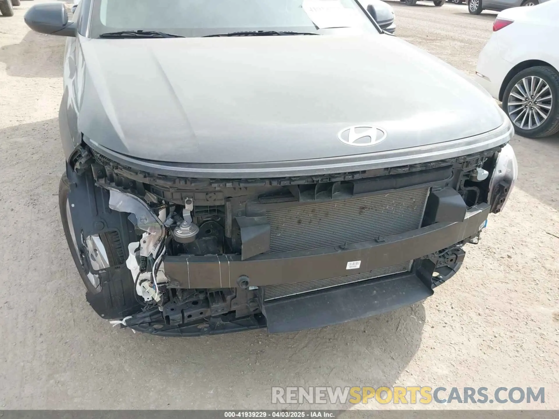 6 fotografías del automóvil dañado KM8HACAB6RU146471 HYUNDAI KONA 2024