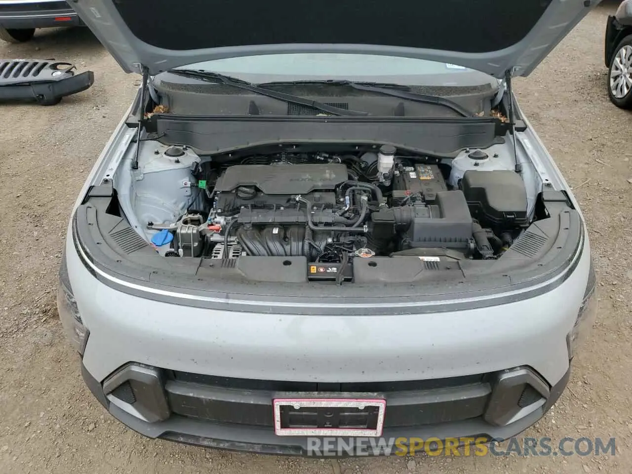 11 fotografías del automóvil dañado KM8HACAB8RU076777 HYUNDAI KONA 2024