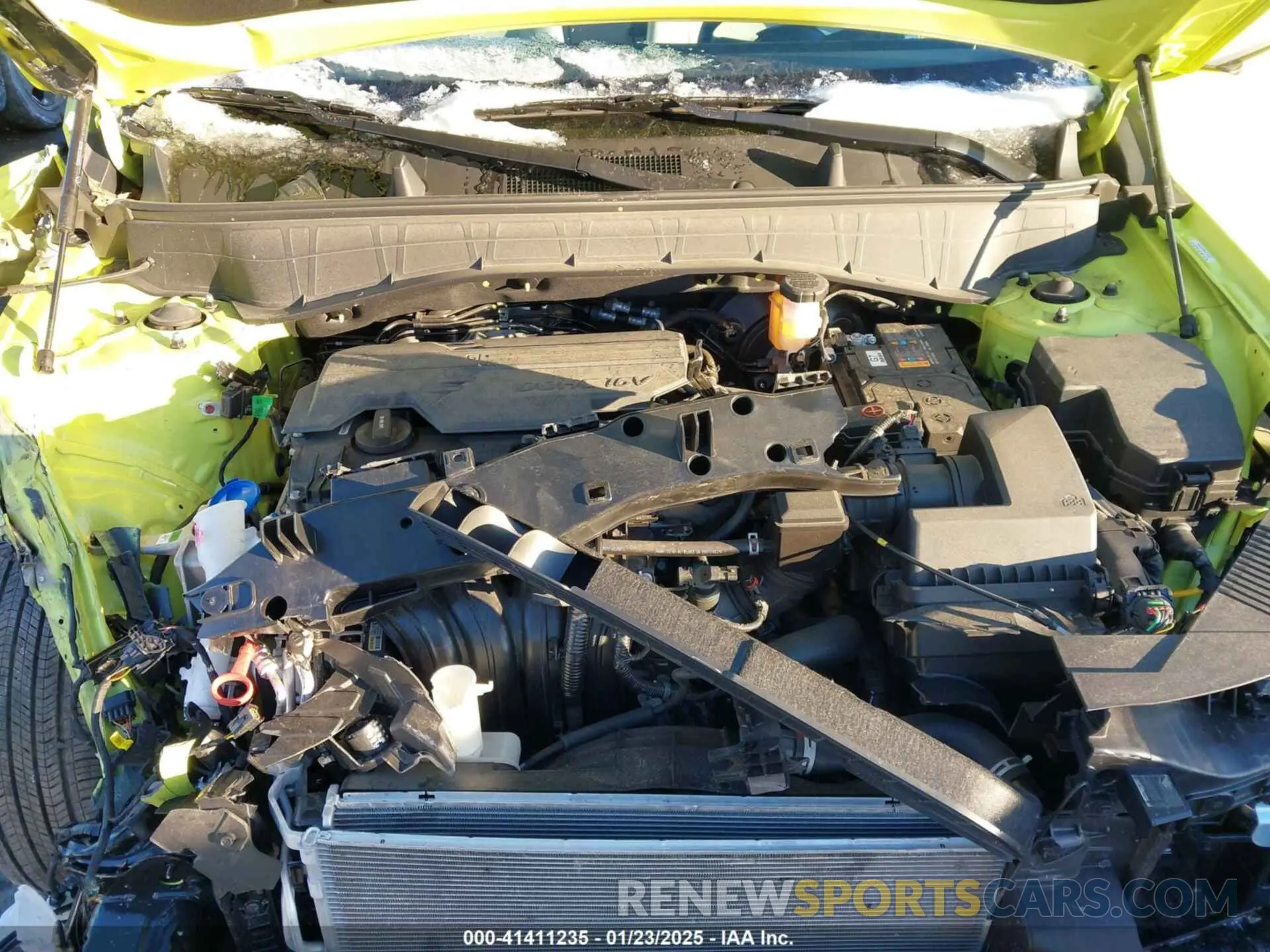 10 fotografías del automóvil dañado KM8HACAB9RU075346 HYUNDAI KONA 2024