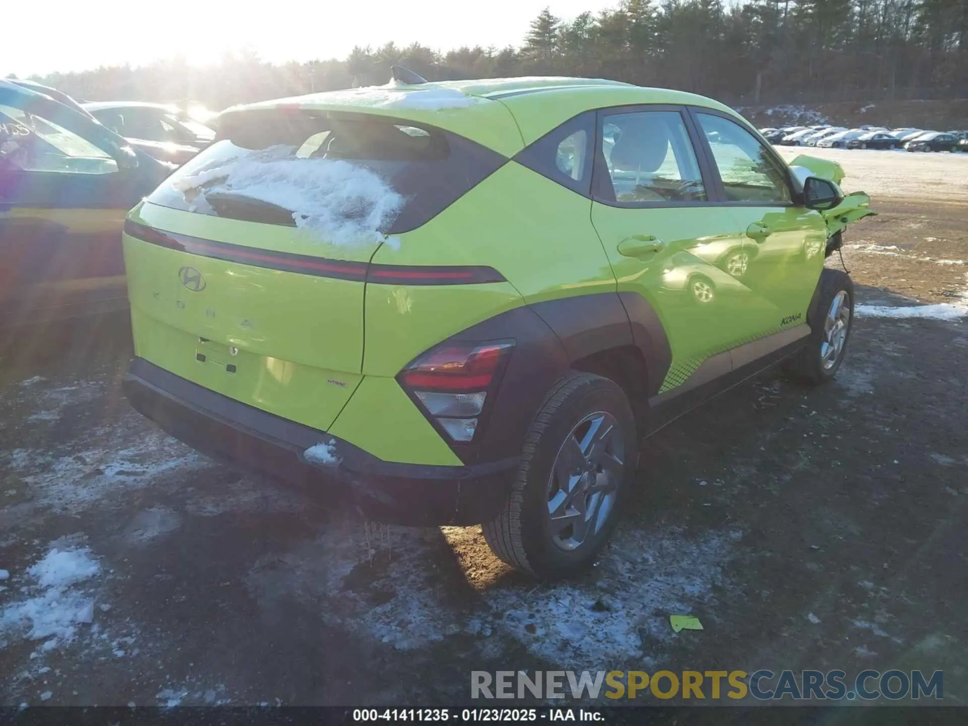 4 fotografías del automóvil dañado KM8HACAB9RU075346 HYUNDAI KONA 2024