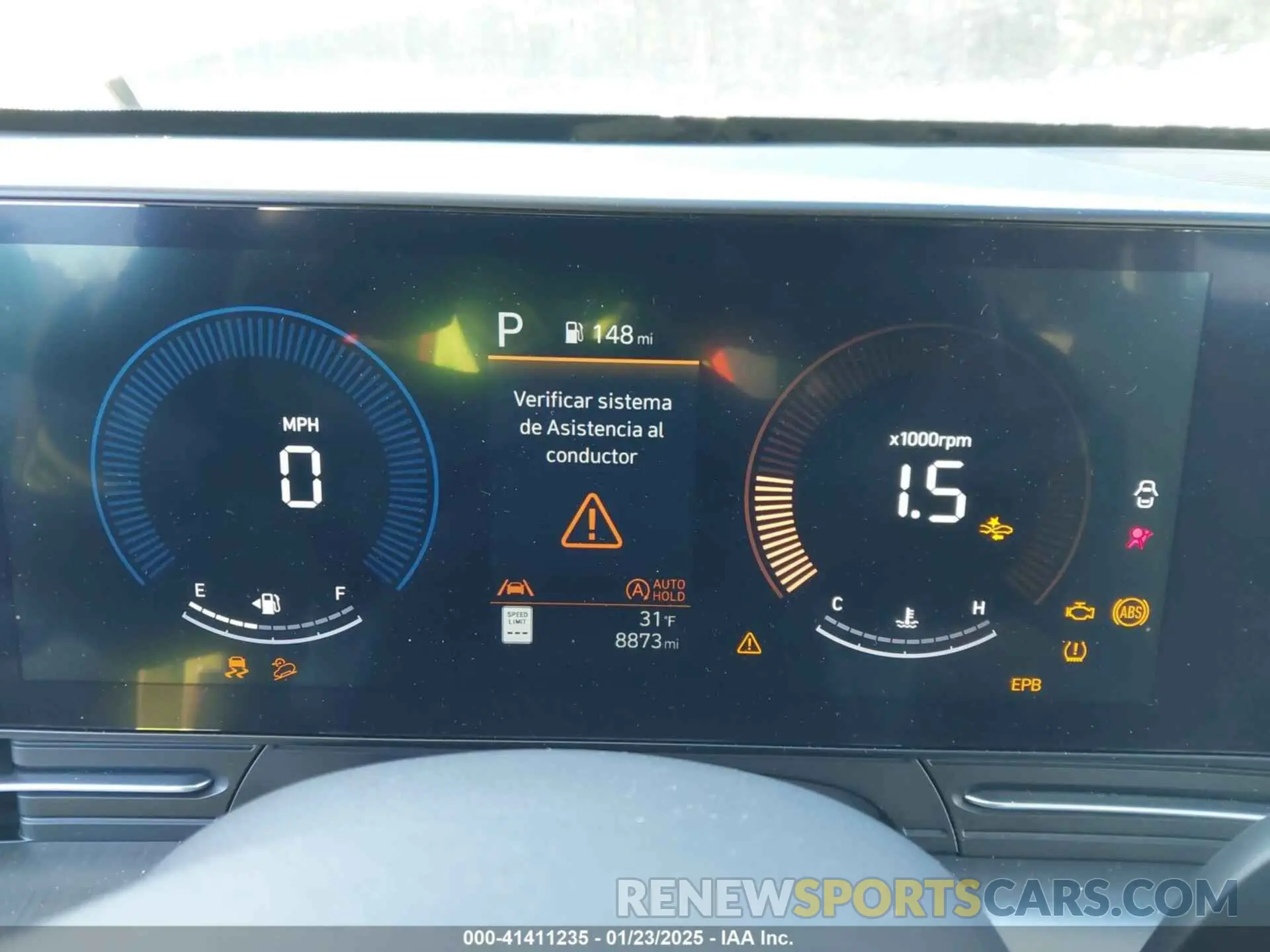7 fotografías del automóvil dañado KM8HACAB9RU075346 HYUNDAI KONA 2024