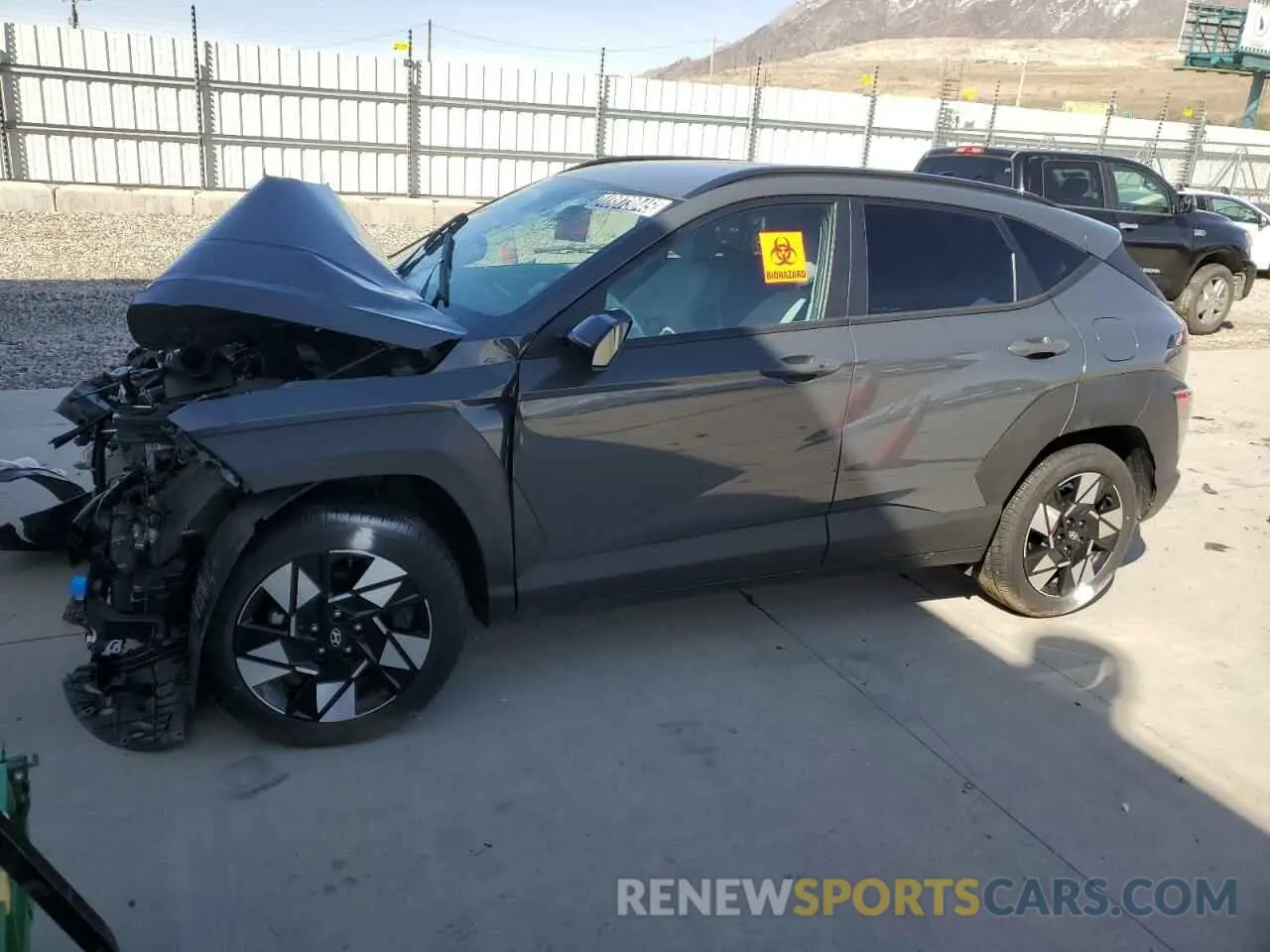 1 fotografías del automóvil dañado KM8HB3AB0RU180791 HYUNDAI KONA 2024