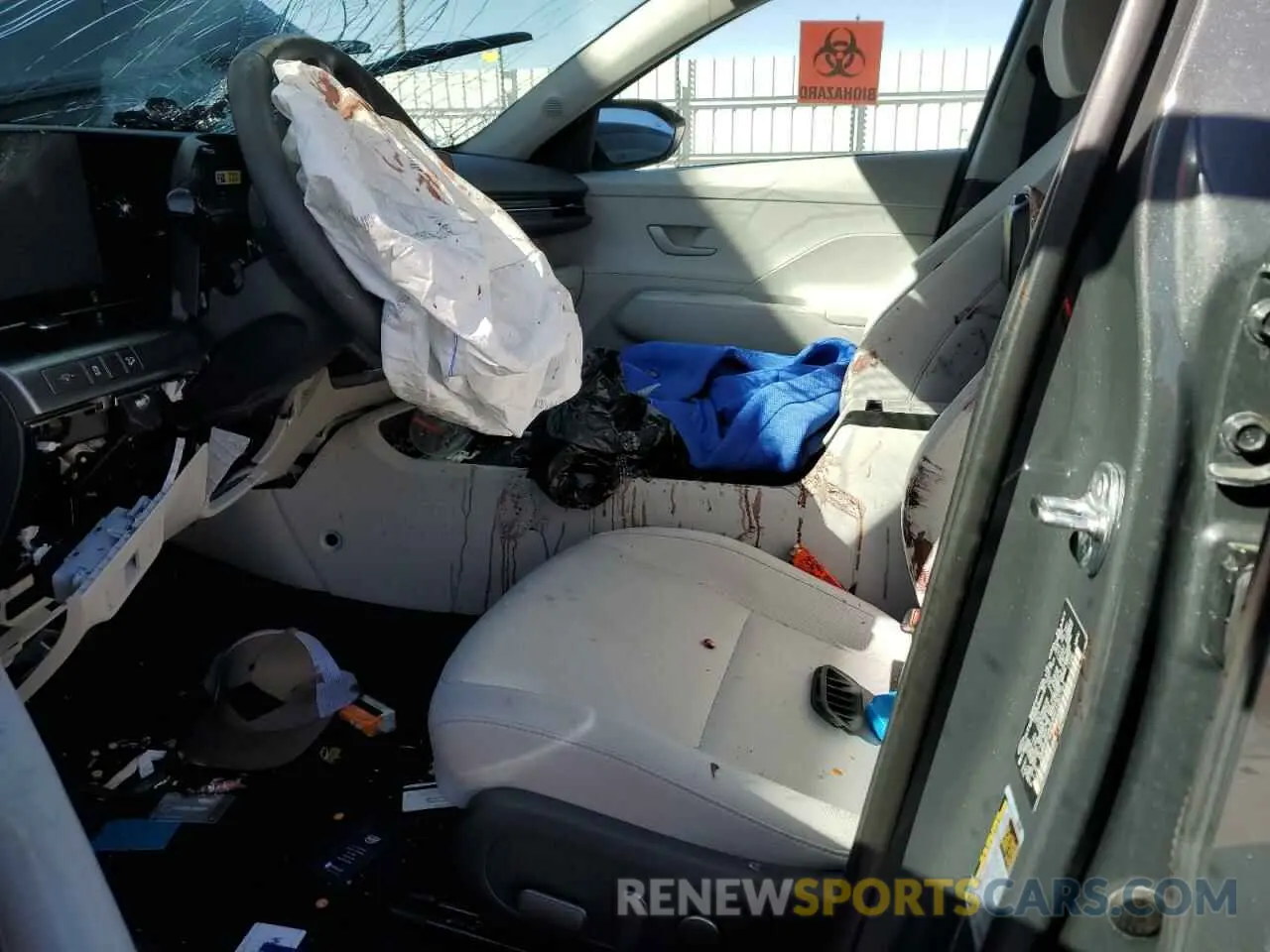 7 fotografías del automóvil dañado KM8HB3AB0RU180791 HYUNDAI KONA 2024
