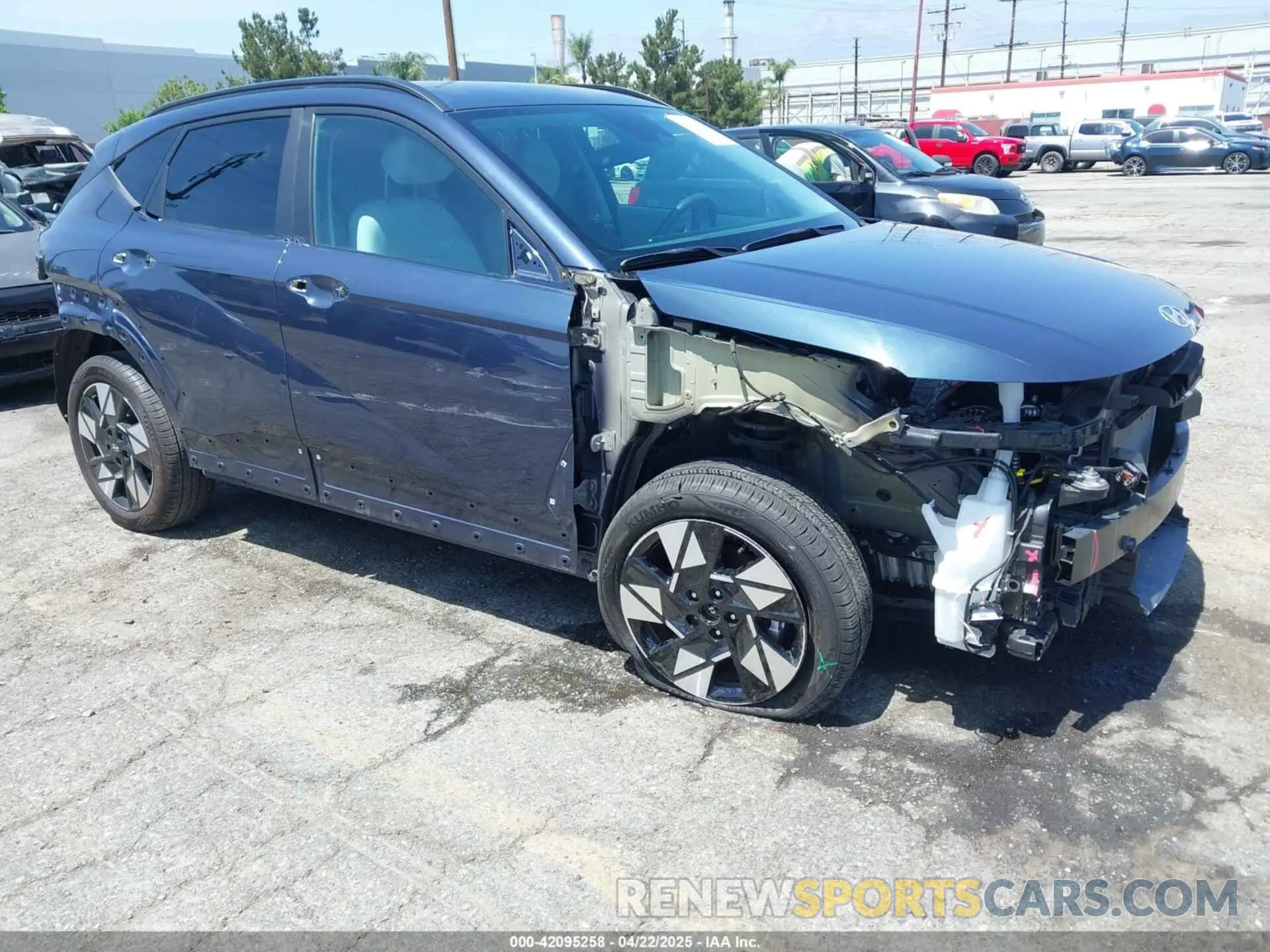 1 fotografías del automóvil dañado KM8HB3AB1RU057856 HYUNDAI KONA 2024