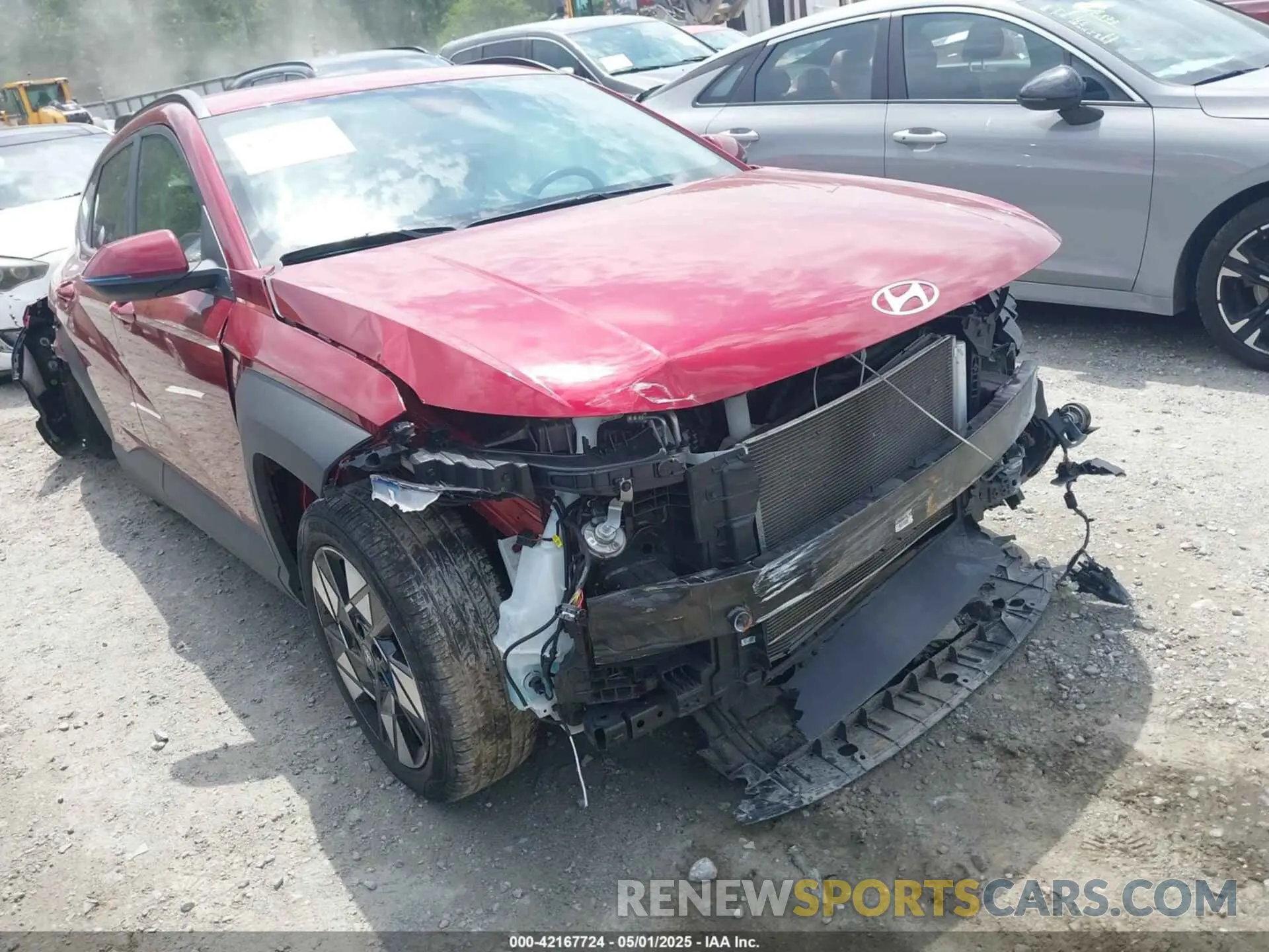 1 fotografías del automóvil dañado KM8HB3AB2RU080613 HYUNDAI KONA 2024