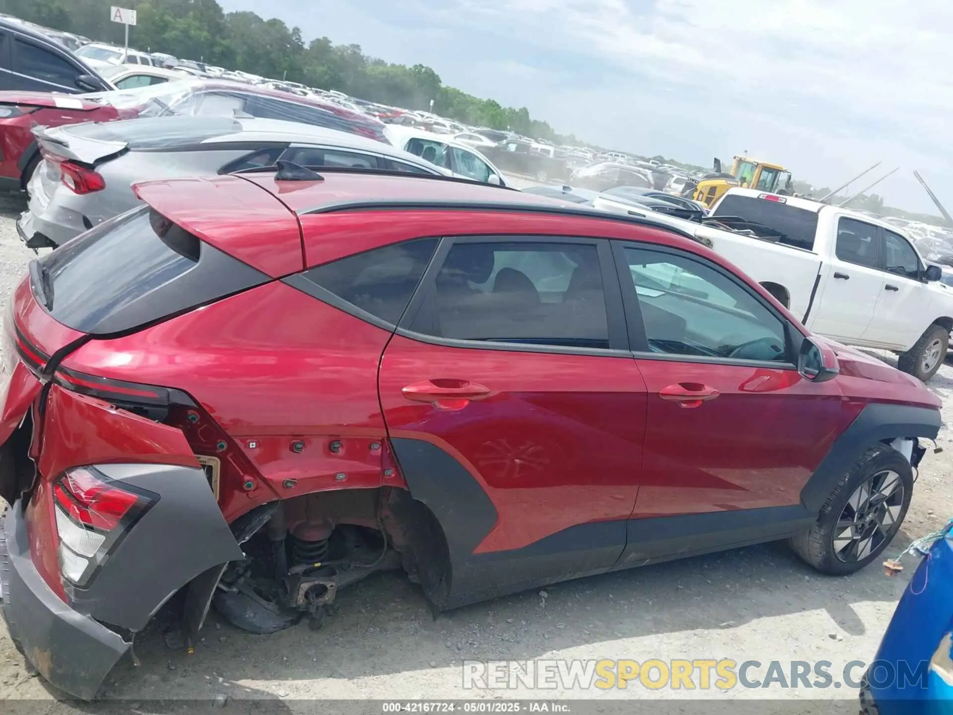 13 fotografías del automóvil dañado KM8HB3AB2RU080613 HYUNDAI KONA 2024