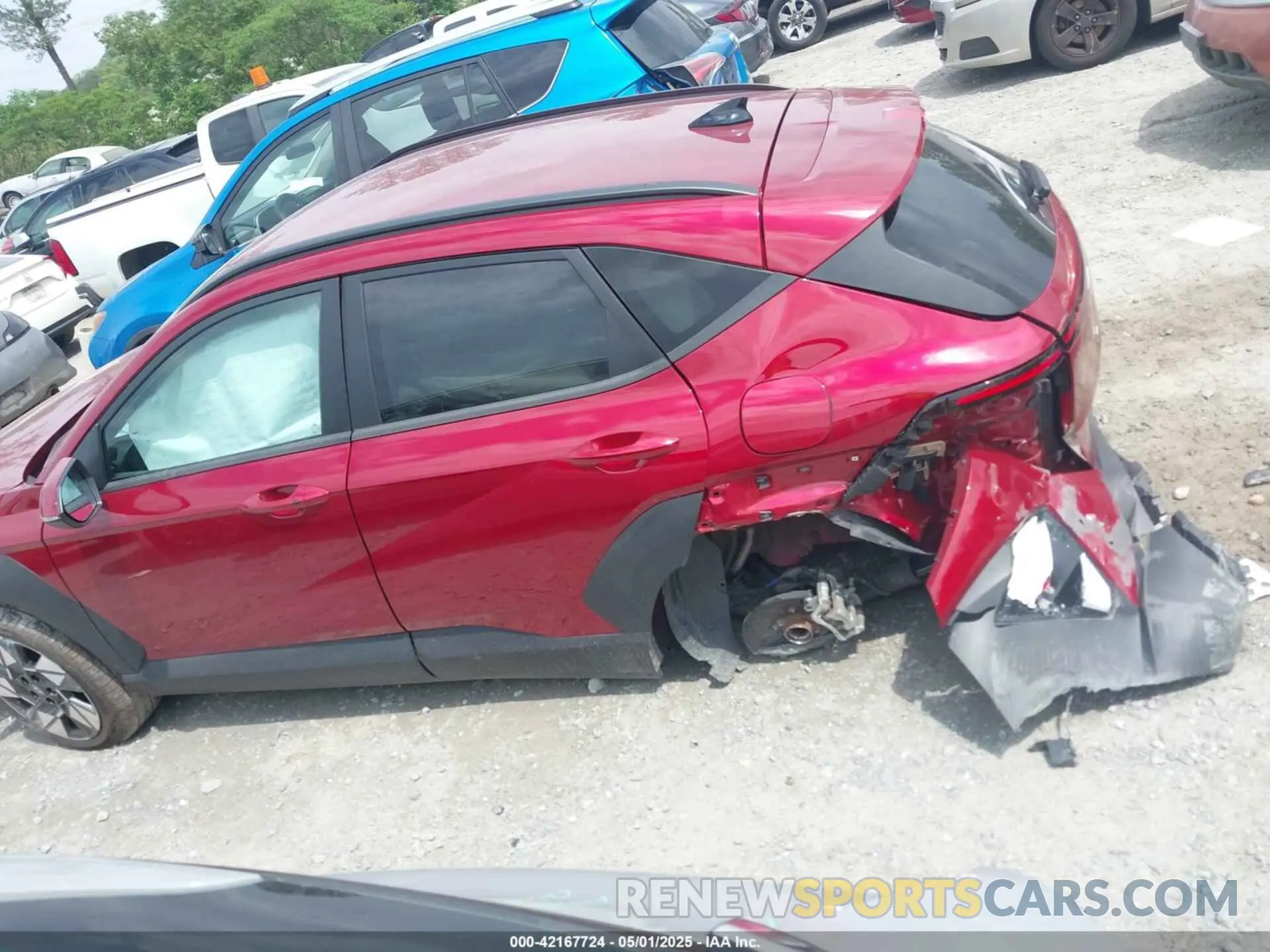 14 fotografías del automóvil dañado KM8HB3AB2RU080613 HYUNDAI KONA 2024