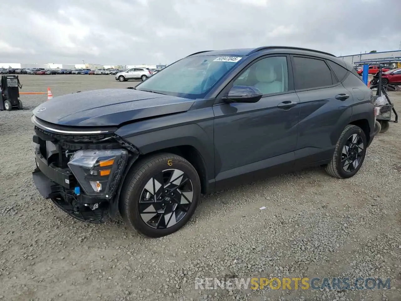 1 fotografías del automóvil dañado KM8HB3AB2RU095418 HYUNDAI KONA 2024