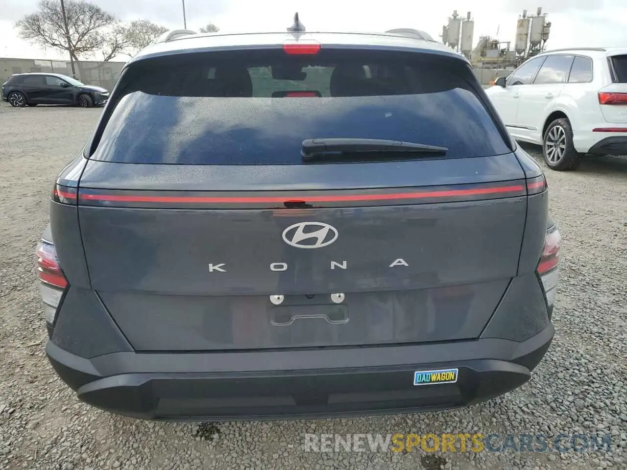 6 fotografías del automóvil dañado KM8HB3AB2RU095418 HYUNDAI KONA 2024