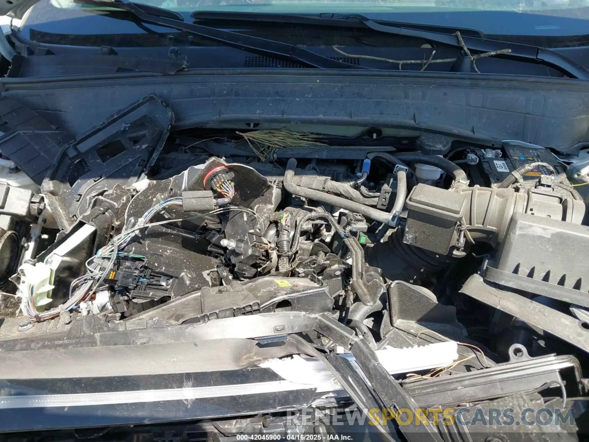 10 fotografías del automóvil dañado KM8HB3AB2RU171025 HYUNDAI KONA 2024