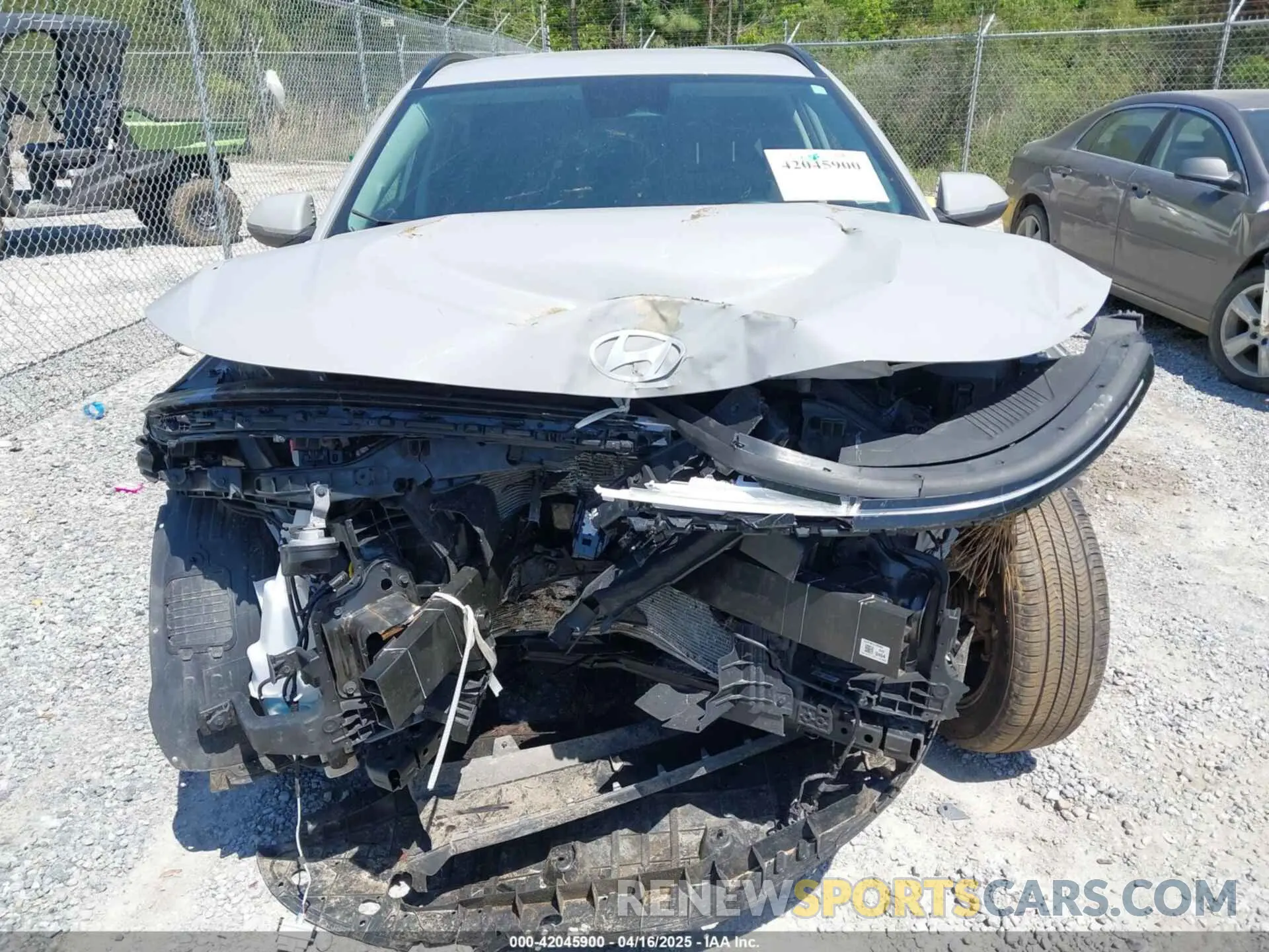 6 fotografías del automóvil dañado KM8HB3AB2RU171025 HYUNDAI KONA 2024