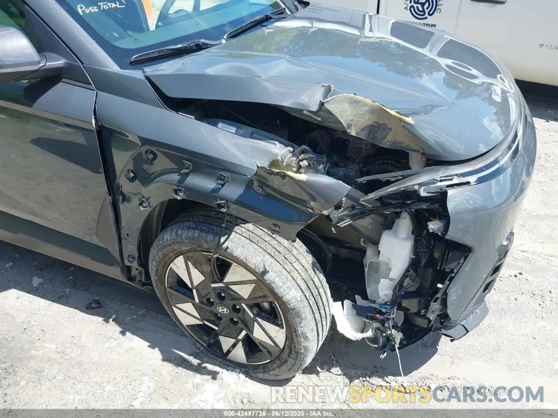 6 fotografías del automóvil dañado KM8HB3AB3RU146781 HYUNDAI KONA 2024