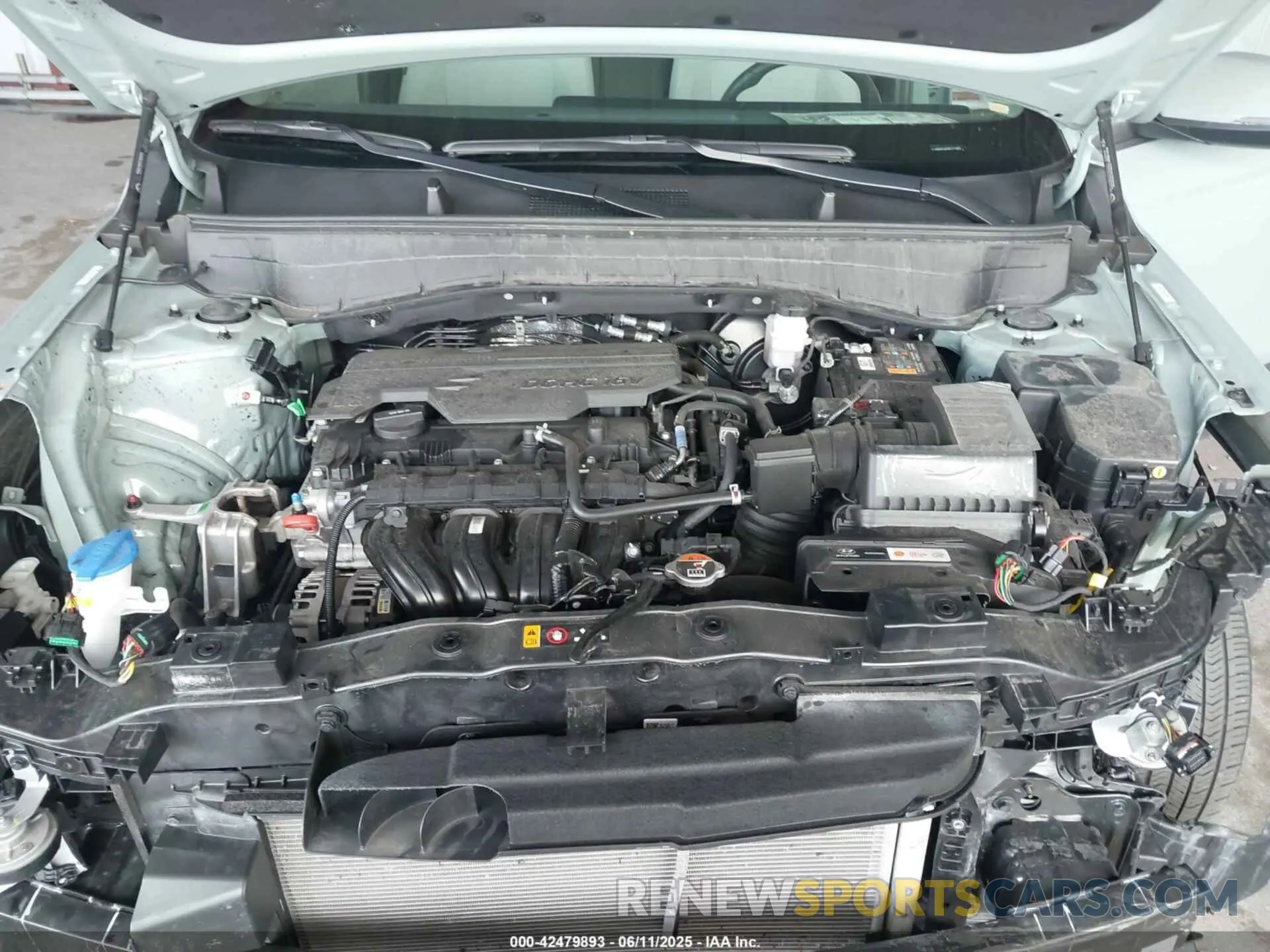 10 fotografías del automóvil dañado KM8HB3AB3RU171003 HYUNDAI KONA 2024