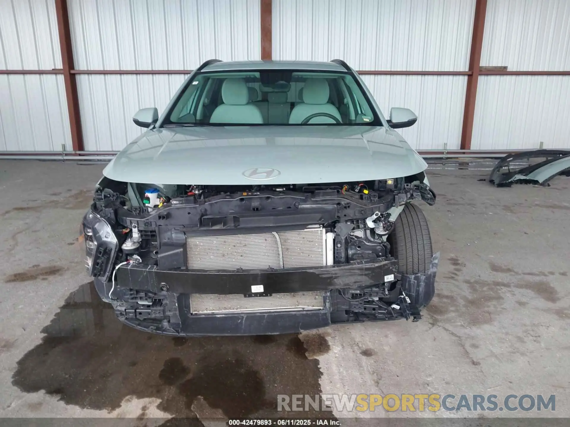 13 fotografías del automóvil dañado KM8HB3AB3RU171003 HYUNDAI KONA 2024