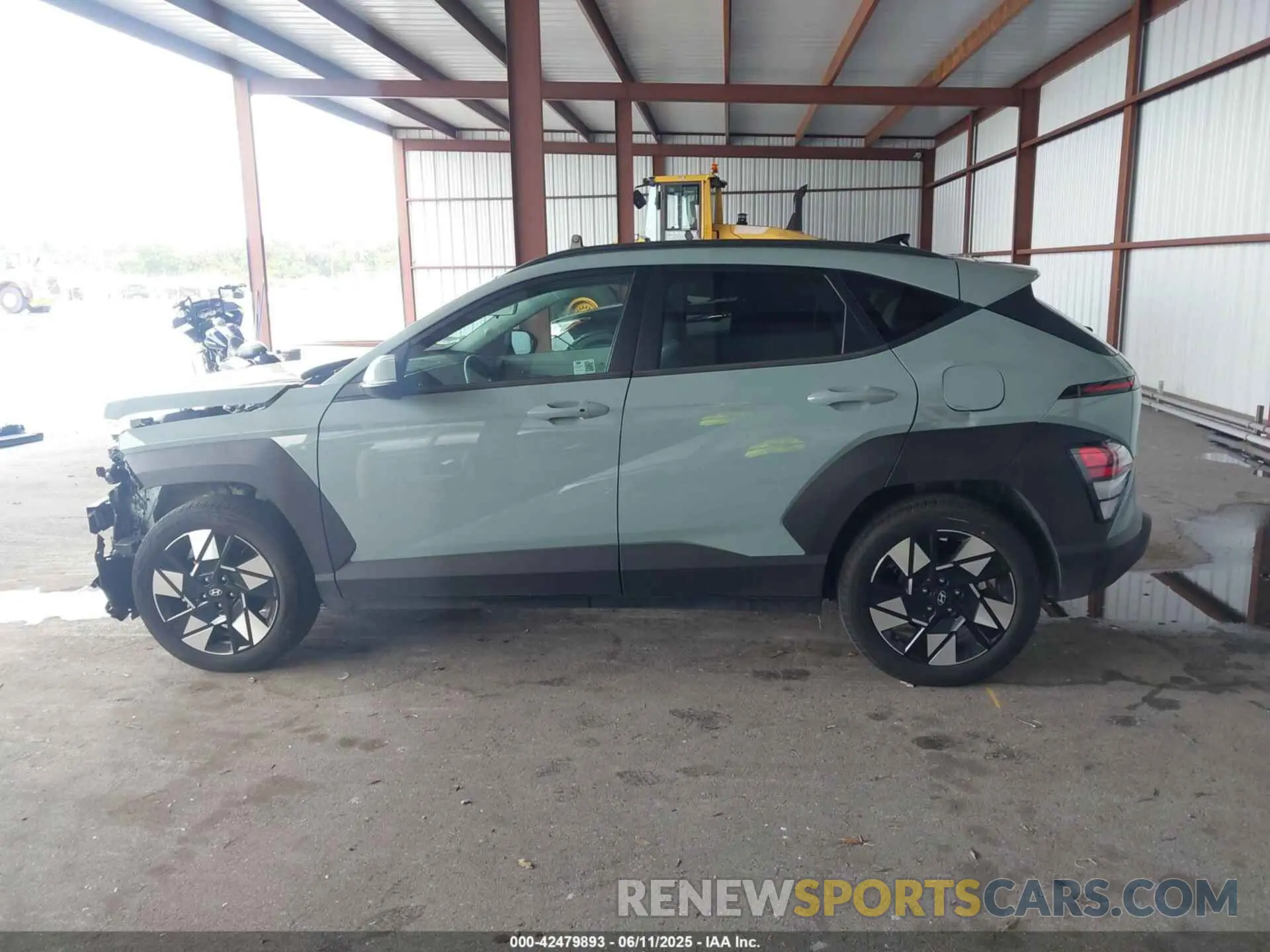 15 fotografías del automóvil dañado KM8HB3AB3RU171003 HYUNDAI KONA 2024