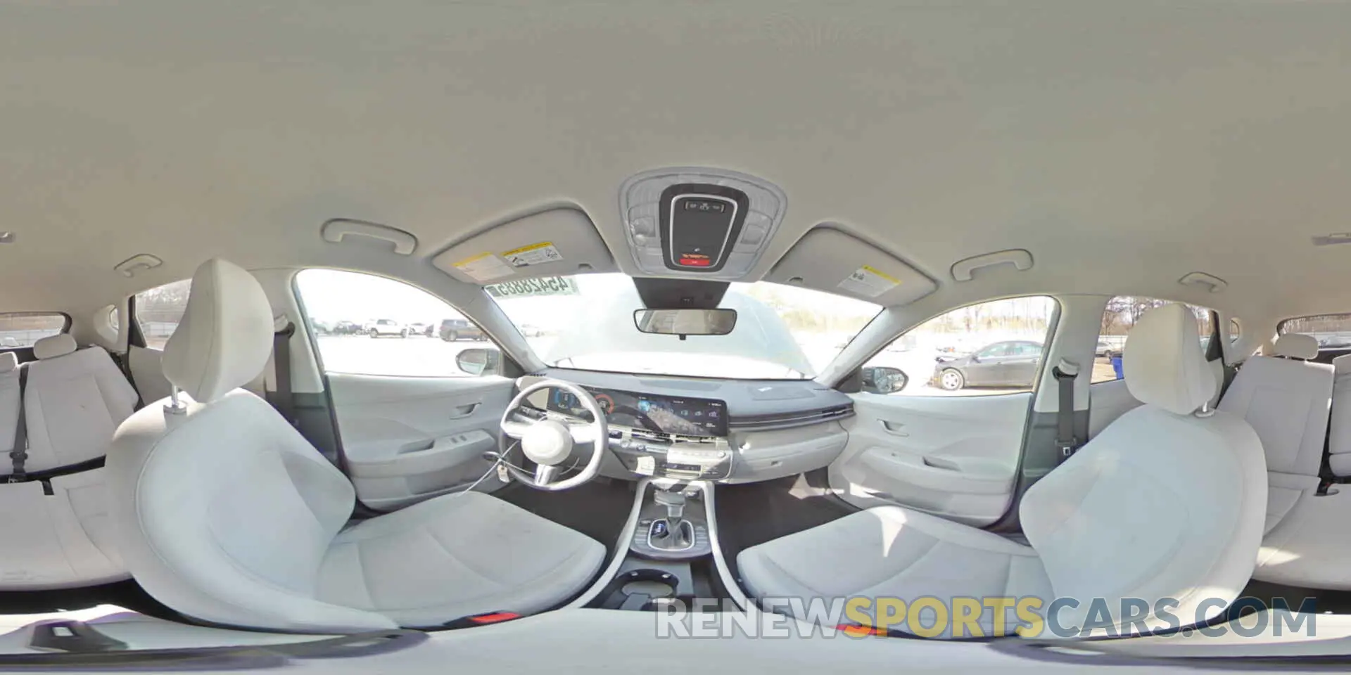 14 fotografías del automóvil dañado KM8HB3AB4RU117547 HYUNDAI KONA 2024