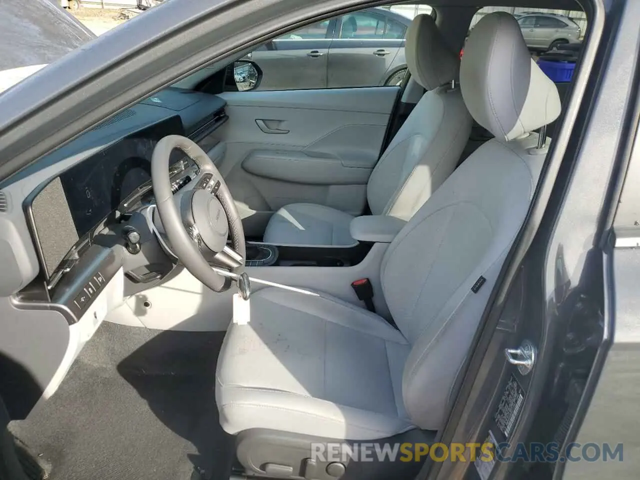 7 fotografías del automóvil dañado KM8HB3AB4RU117547 HYUNDAI KONA 2024
