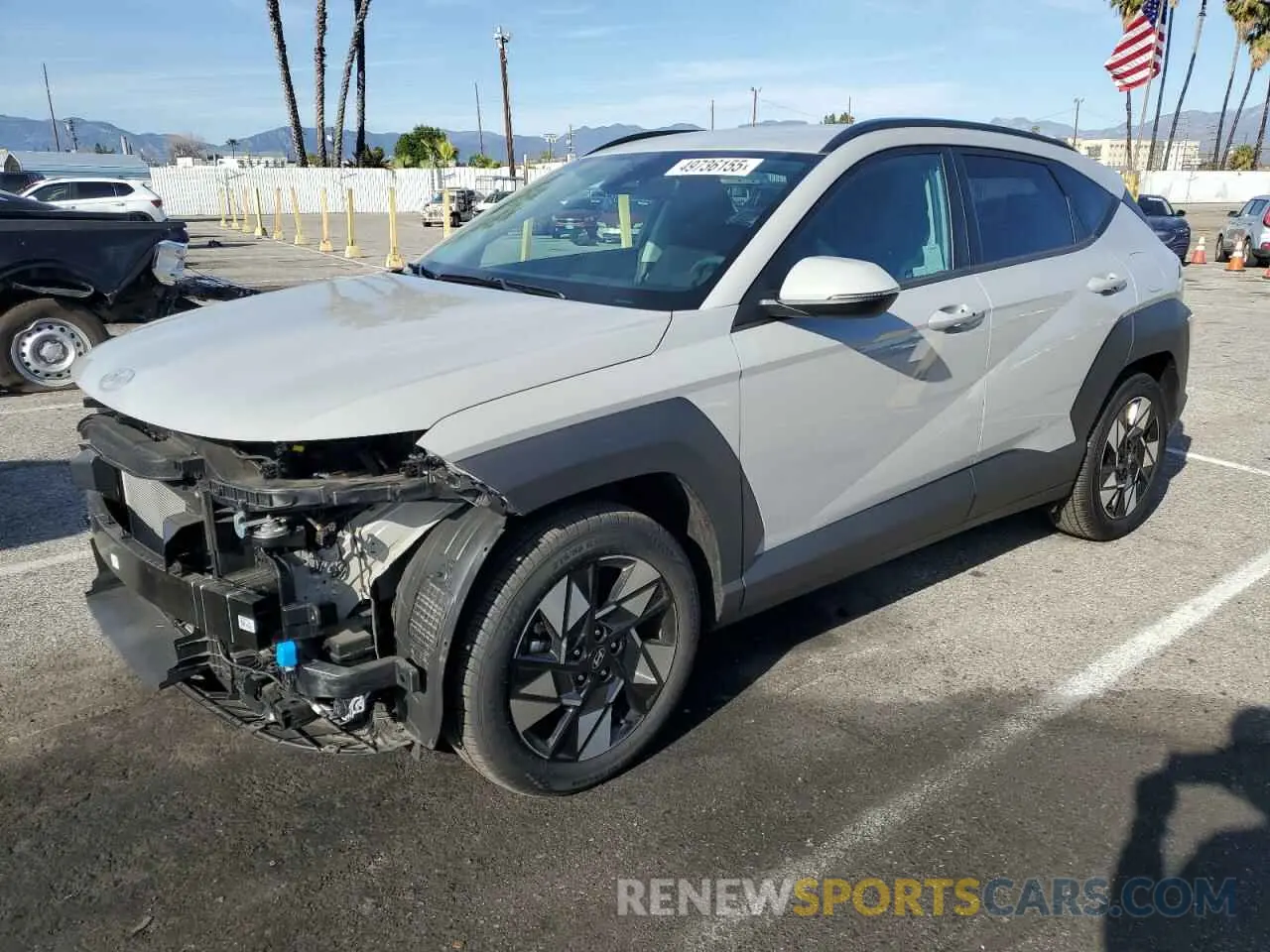 1 fotografías del automóvil dañado KM8HB3AB5RU101034 HYUNDAI KONA 2024