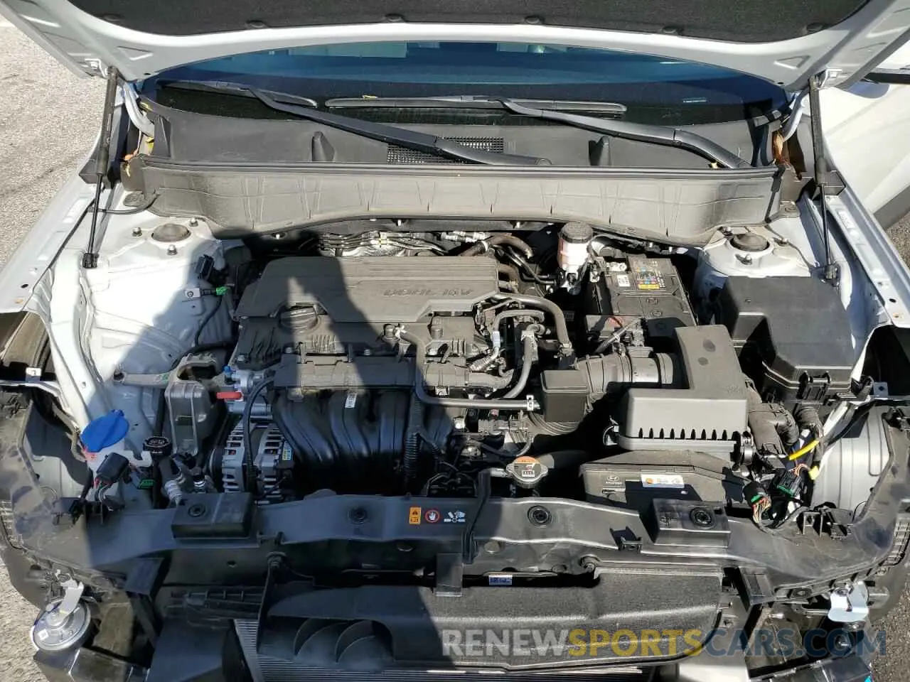 11 fotografías del automóvil dañado KM8HB3AB5RU101034 HYUNDAI KONA 2024