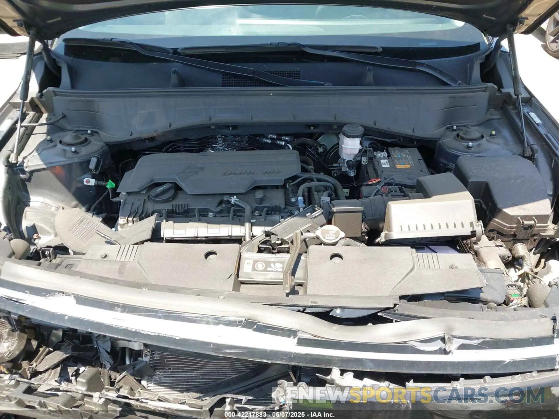 10 fotografías del automóvil dañado KM8HB3AB6RU162442 HYUNDAI KONA 2024