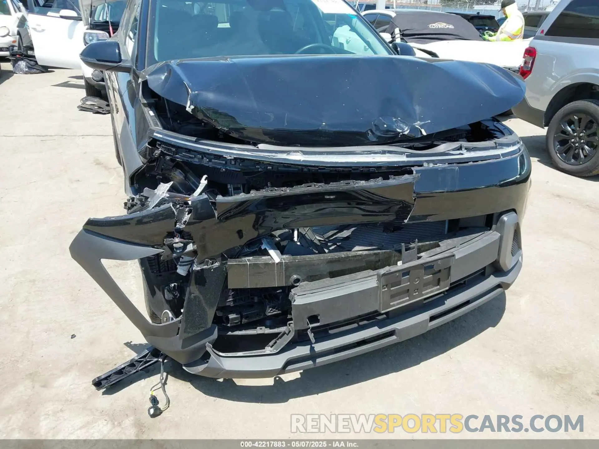 6 fotografías del automóvil dañado KM8HB3AB6RU162442 HYUNDAI KONA 2024