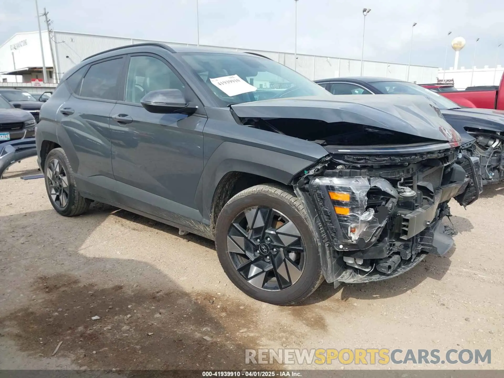 1 fotografías del automóvil dañado KM8HB3AB7RU145407 HYUNDAI KONA 2024