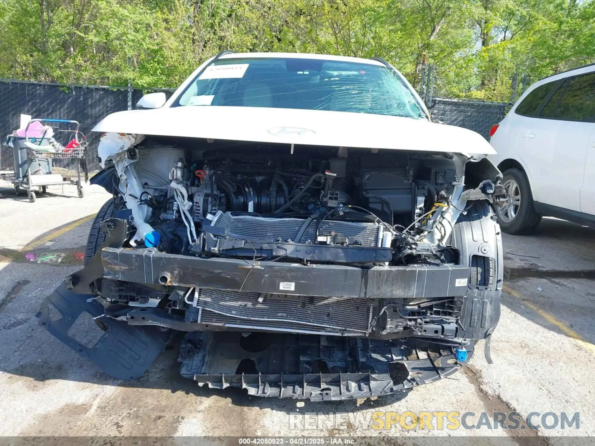 6 fotografías del automóvil dañado KM8HB3AB7RU147464 HYUNDAI KONA 2024