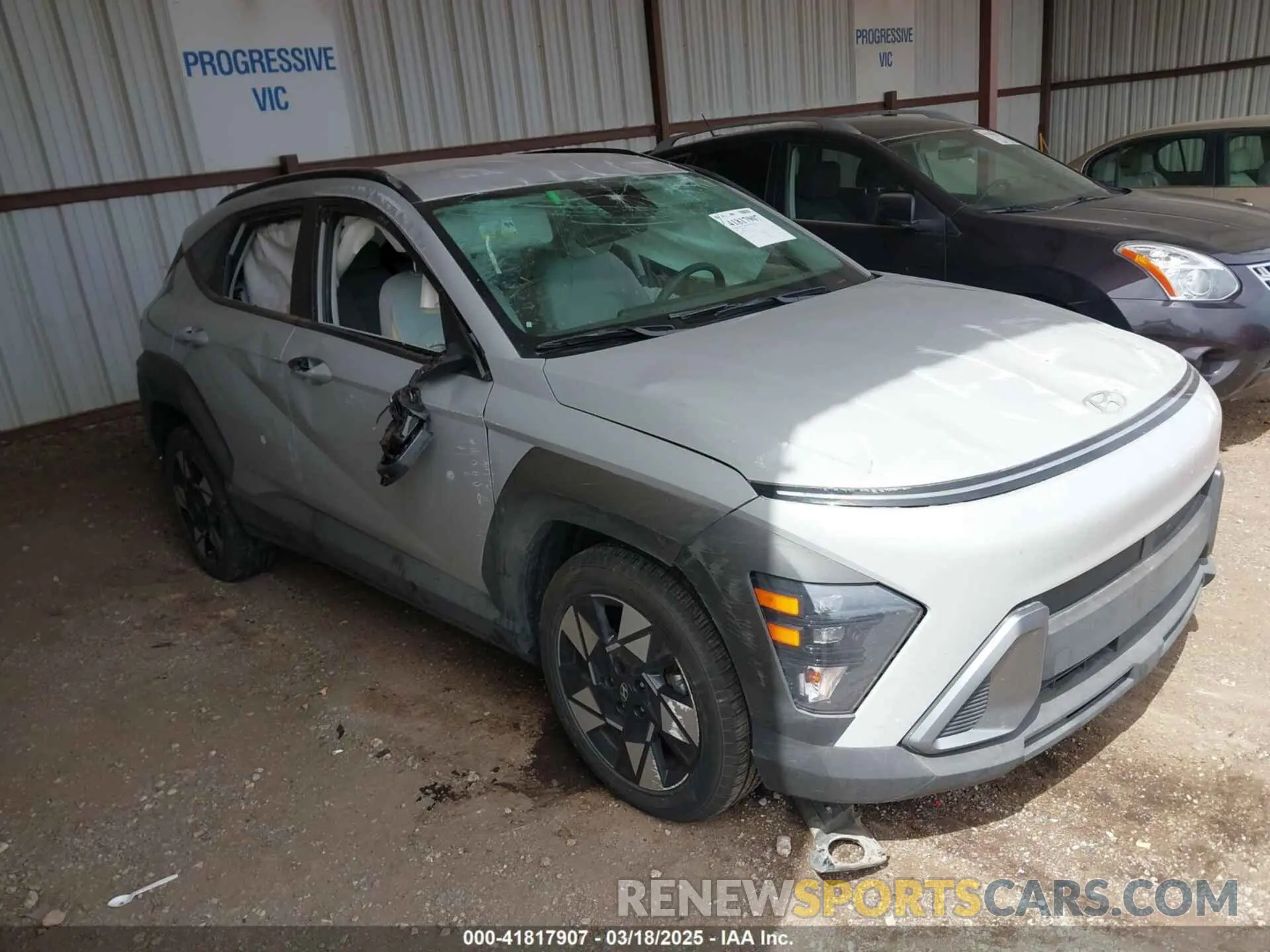 1 fotografías del automóvil dañado KM8HB3AB7RU178360 HYUNDAI KONA 2024