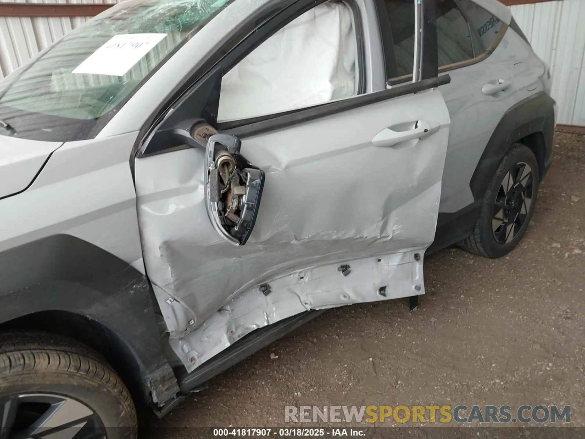 6 fotografías del automóvil dañado KM8HB3AB7RU178360 HYUNDAI KONA 2024