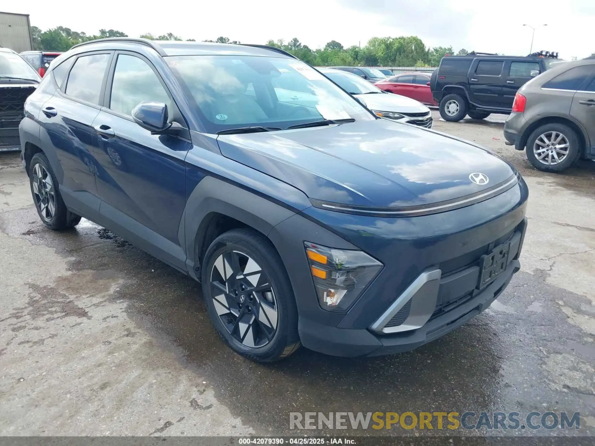 1 fotografías del automóvil dañado KM8HB3AB9RU086862 HYUNDAI KONA 2024