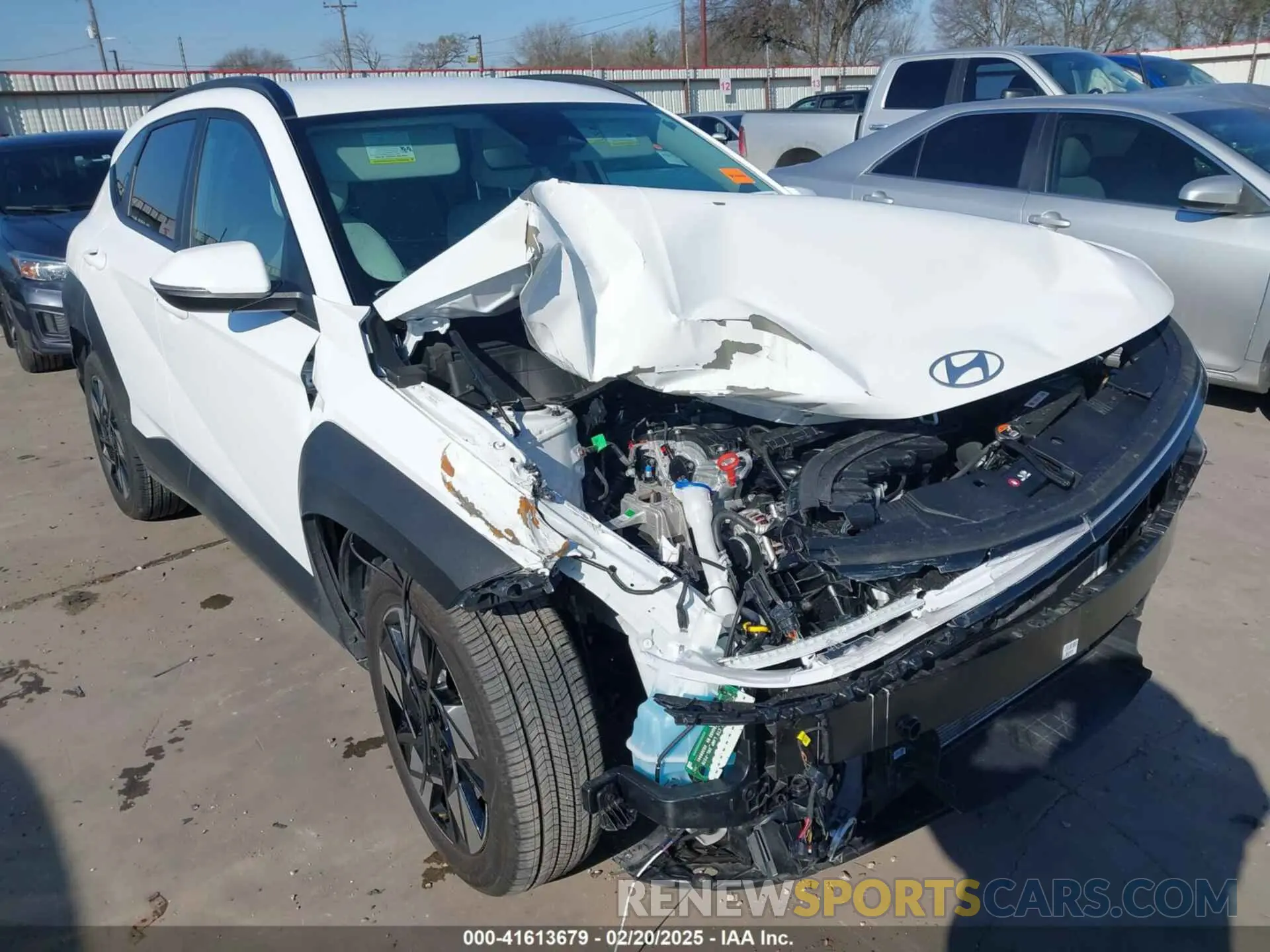 1 fotografías del automóvil dañado KM8HB3AB9RU130830 HYUNDAI KONA 2024