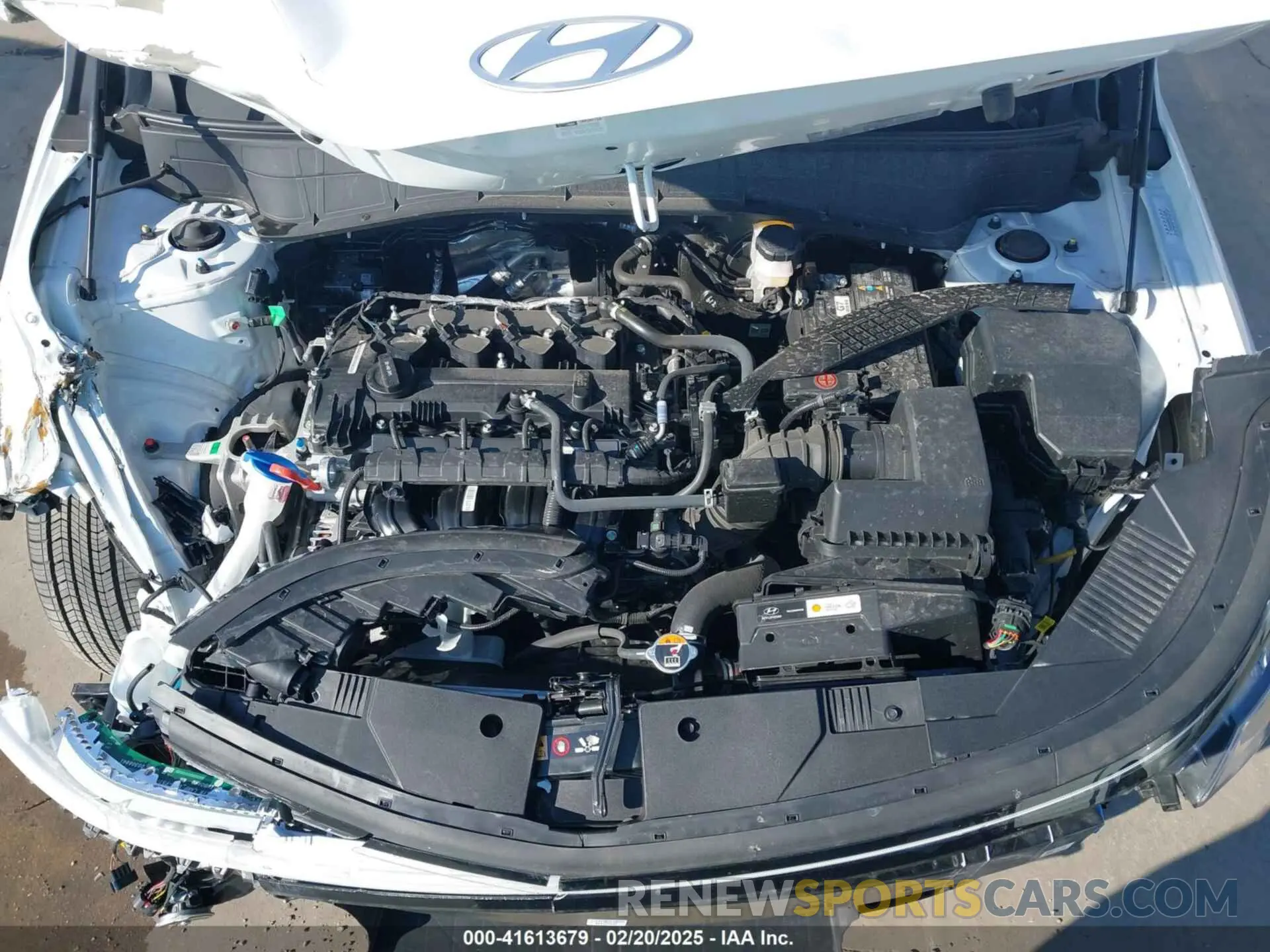 10 fotografías del automóvil dañado KM8HB3AB9RU130830 HYUNDAI KONA 2024