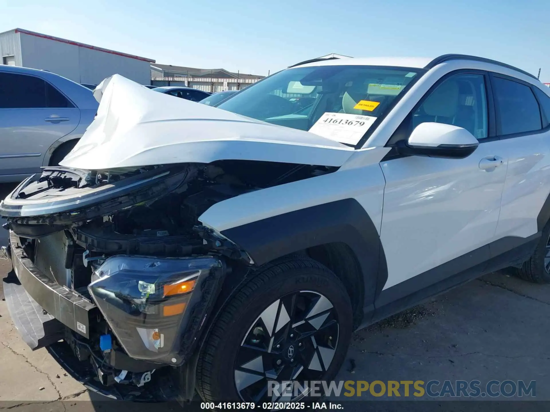 18 fotografías del automóvil dañado KM8HB3AB9RU130830 HYUNDAI KONA 2024