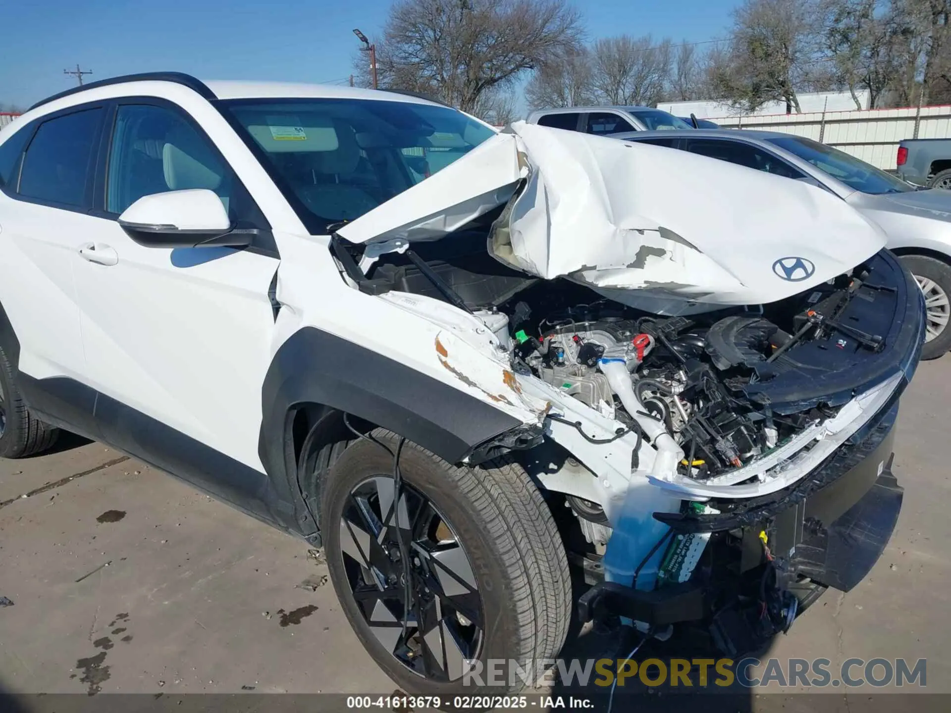19 fotografías del automóvil dañado KM8HB3AB9RU130830 HYUNDAI KONA 2024
