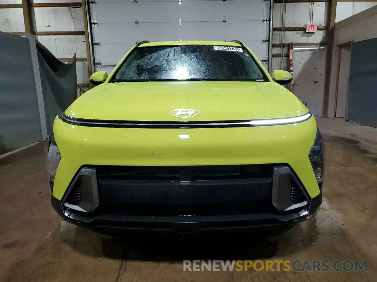 5 fotografías del automóvil dañado KM8HB3ABXRU067026 HYUNDAI KONA 2024
