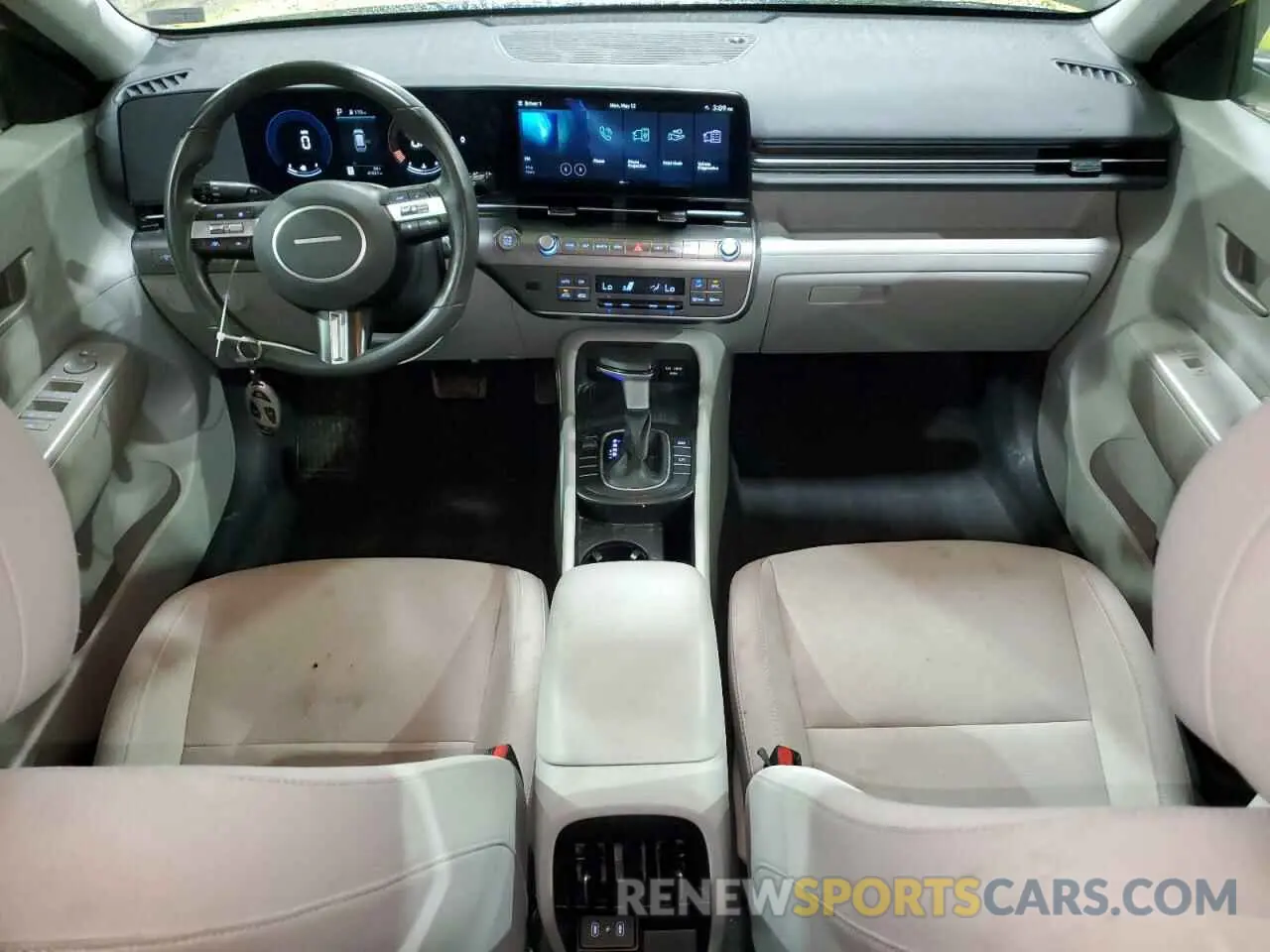 8 fotografías del automóvil dañado KM8HB3ABXRU067026 HYUNDAI KONA 2024