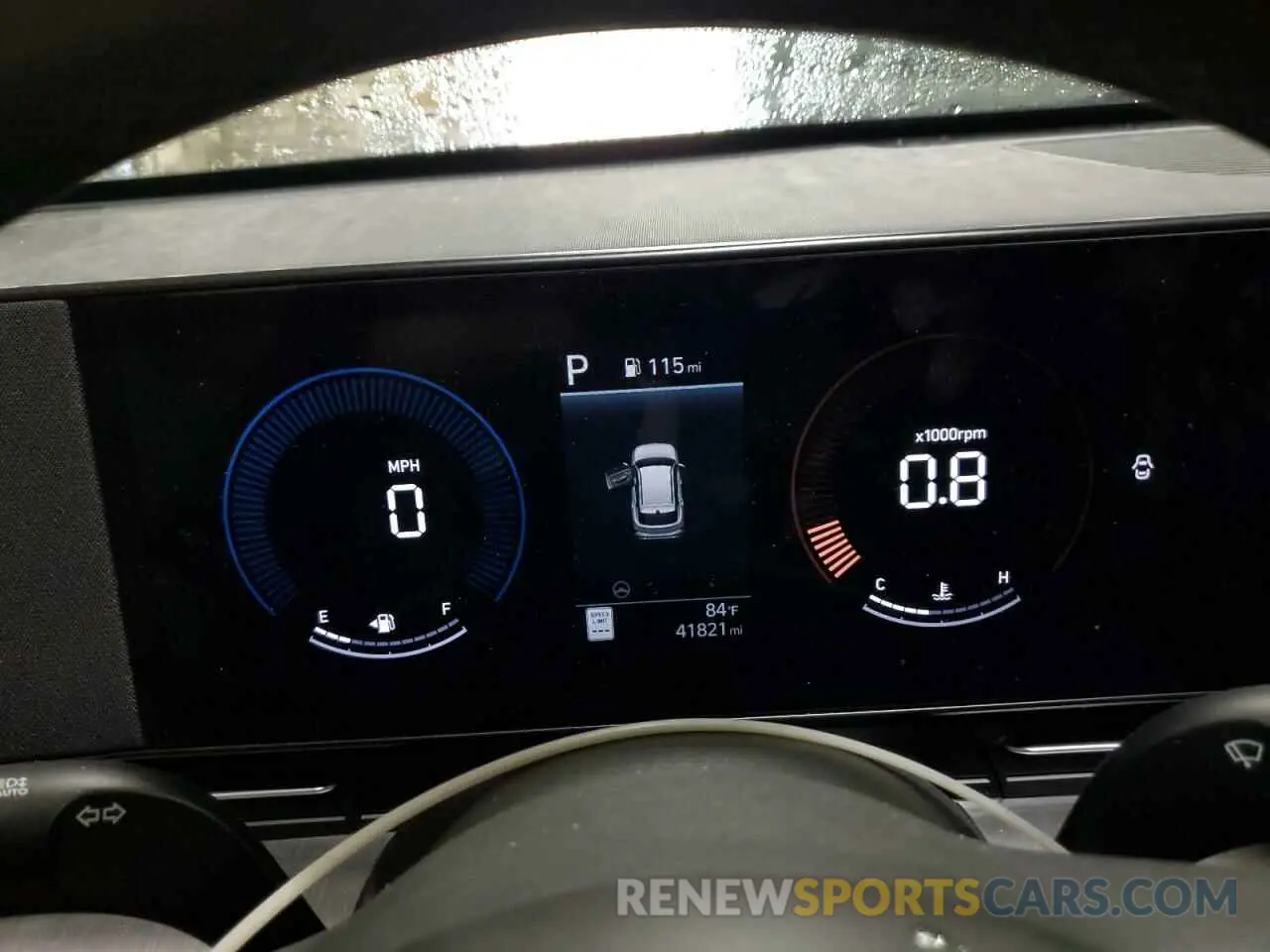 9 fotografías del automóvil dañado KM8HB3ABXRU067026 HYUNDAI KONA 2024